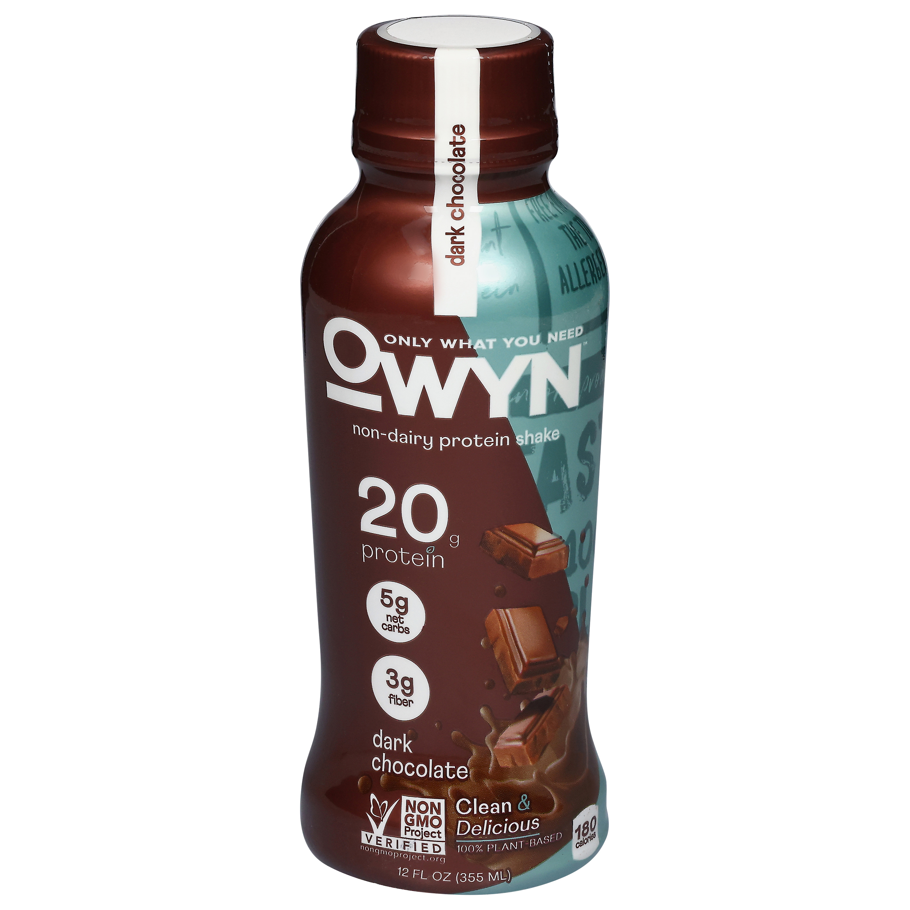 OWYN Non-Dairy Dark Chocolate Protein Shake