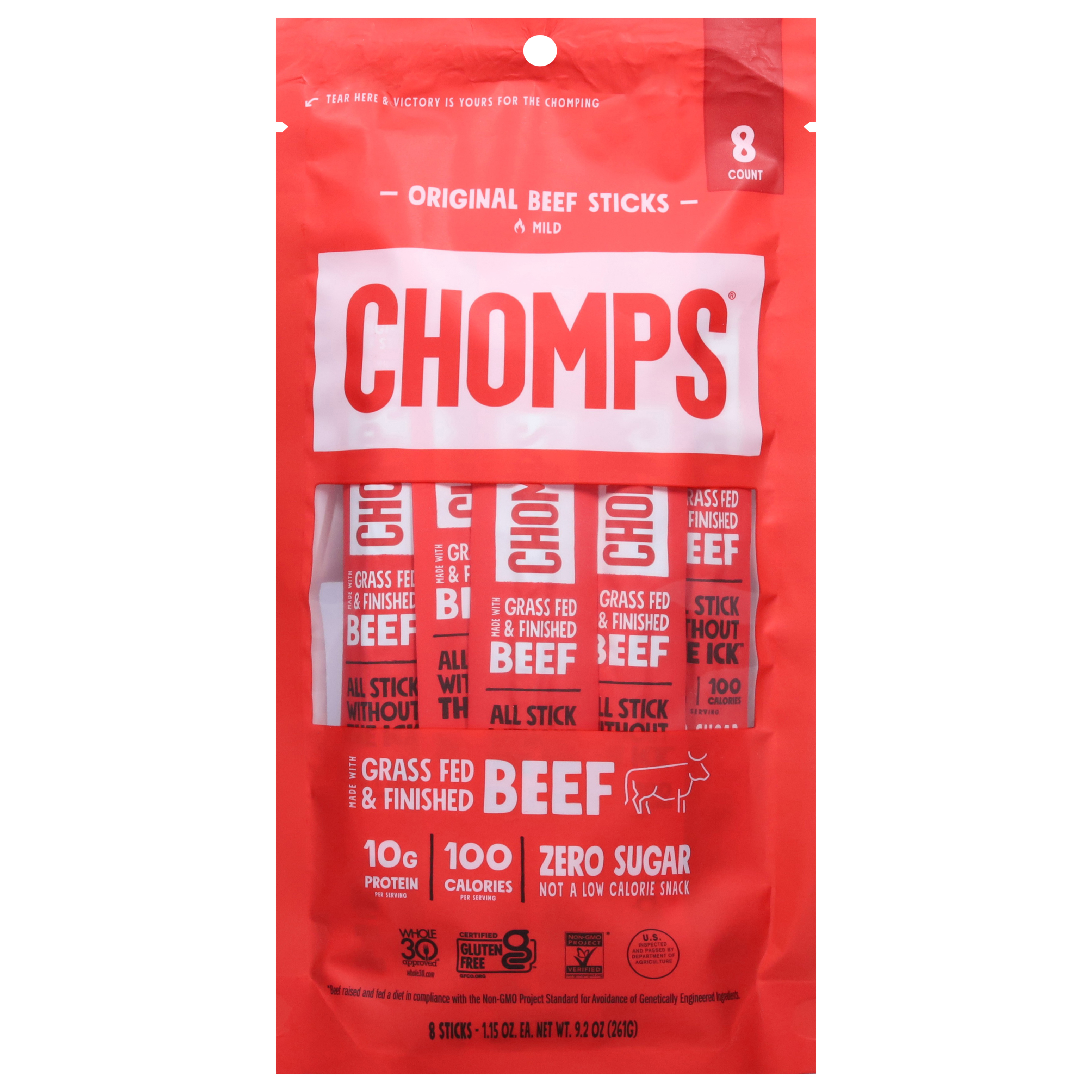 Chomps Mild Original Beef