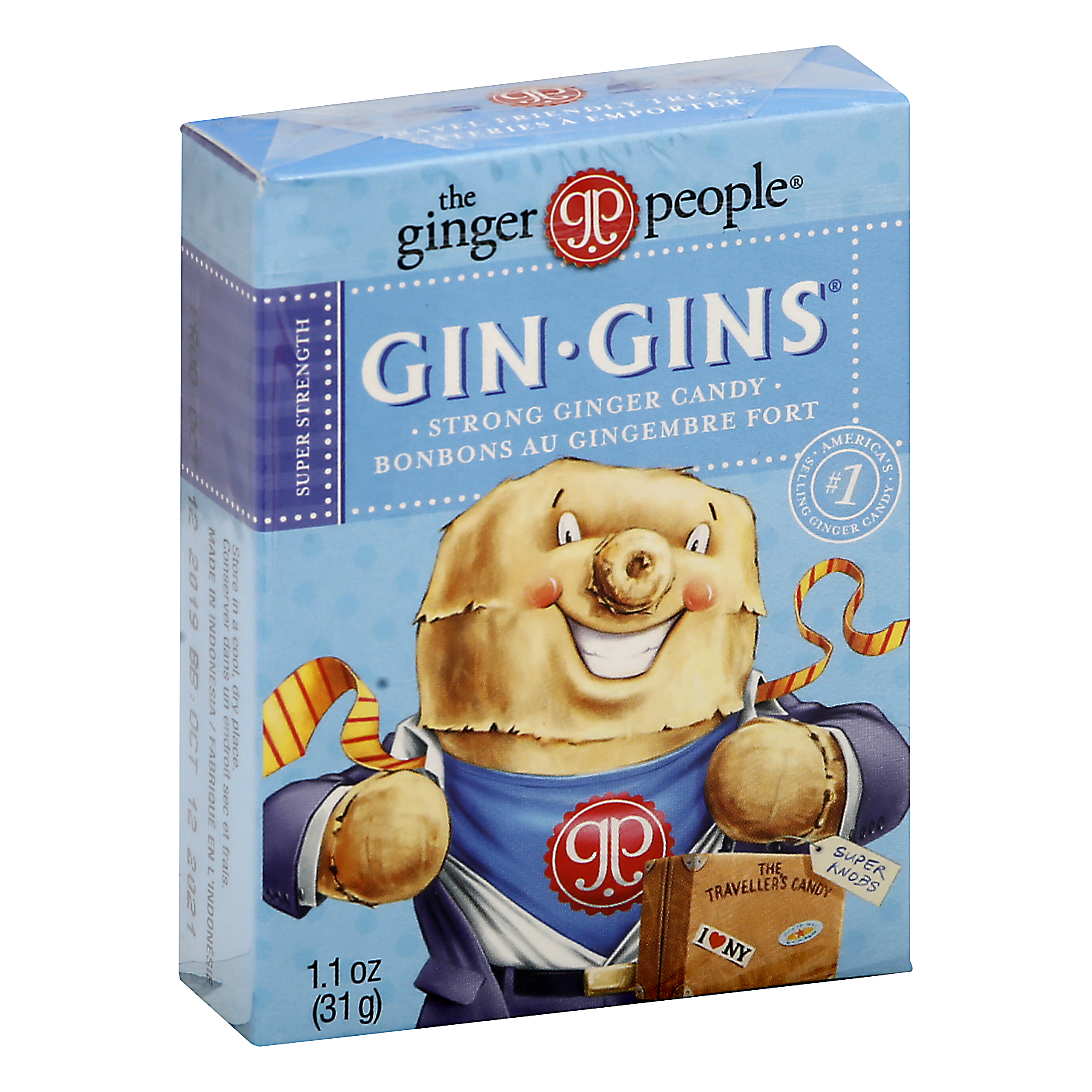 The Ginger People Strong Super Strength Ginger Candy