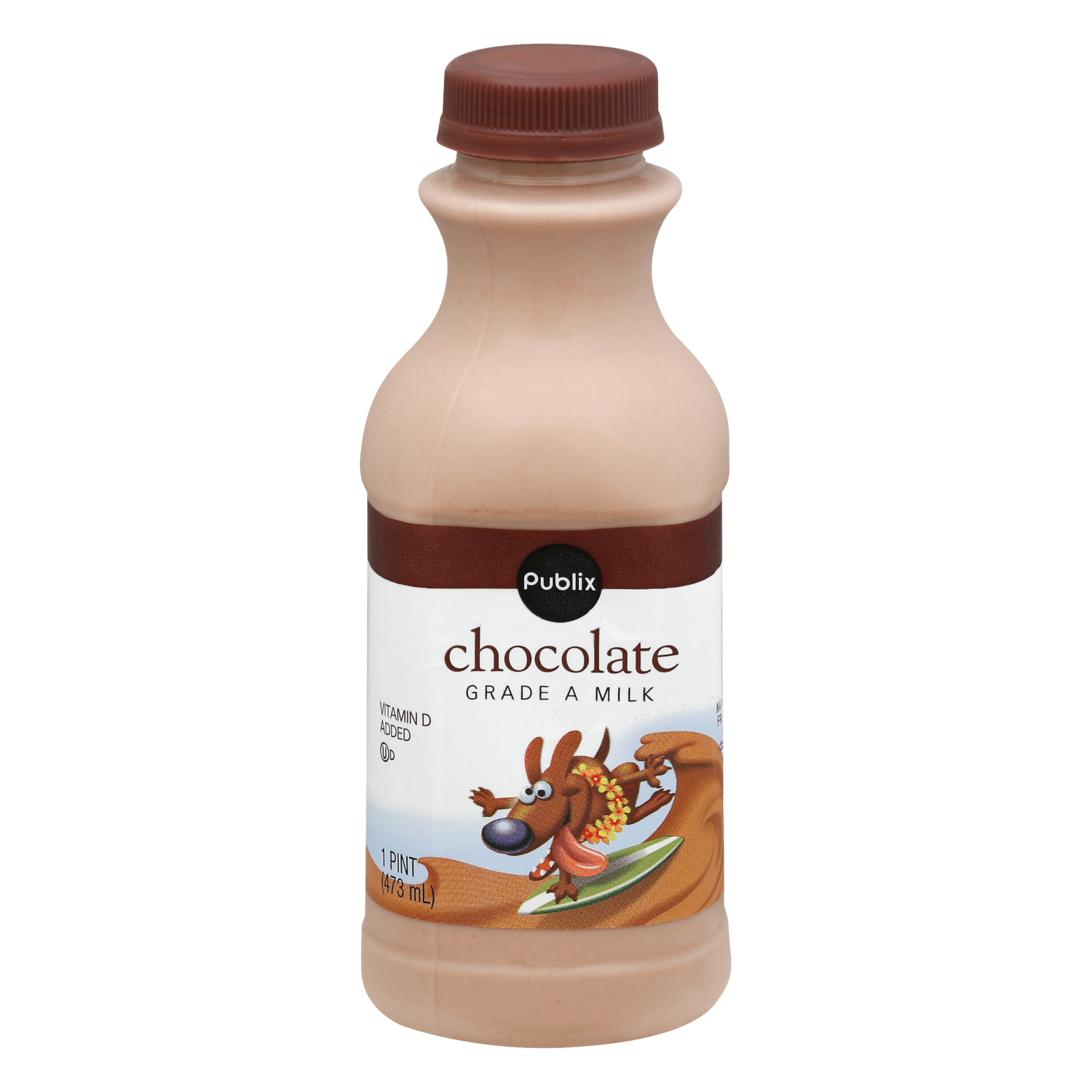 Publix Chocolate Milk 1 pt BOTTLE
