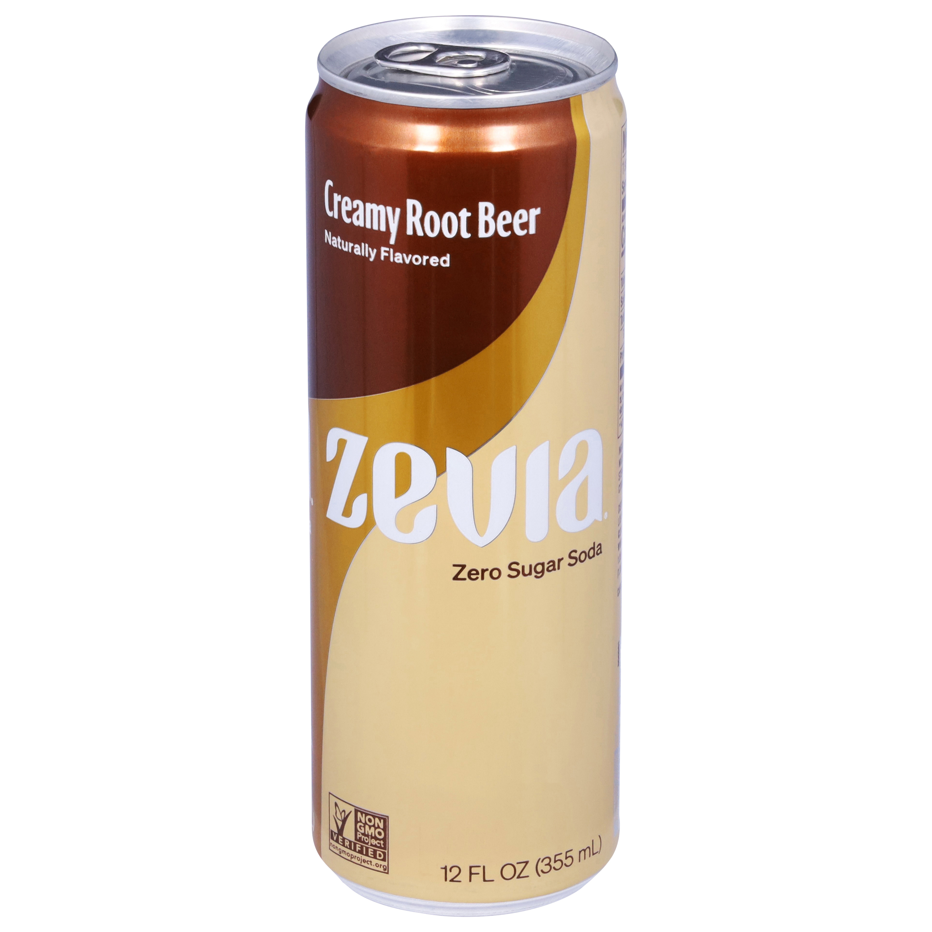 Zevia Zero Sugar Creamy Root Beer Soda