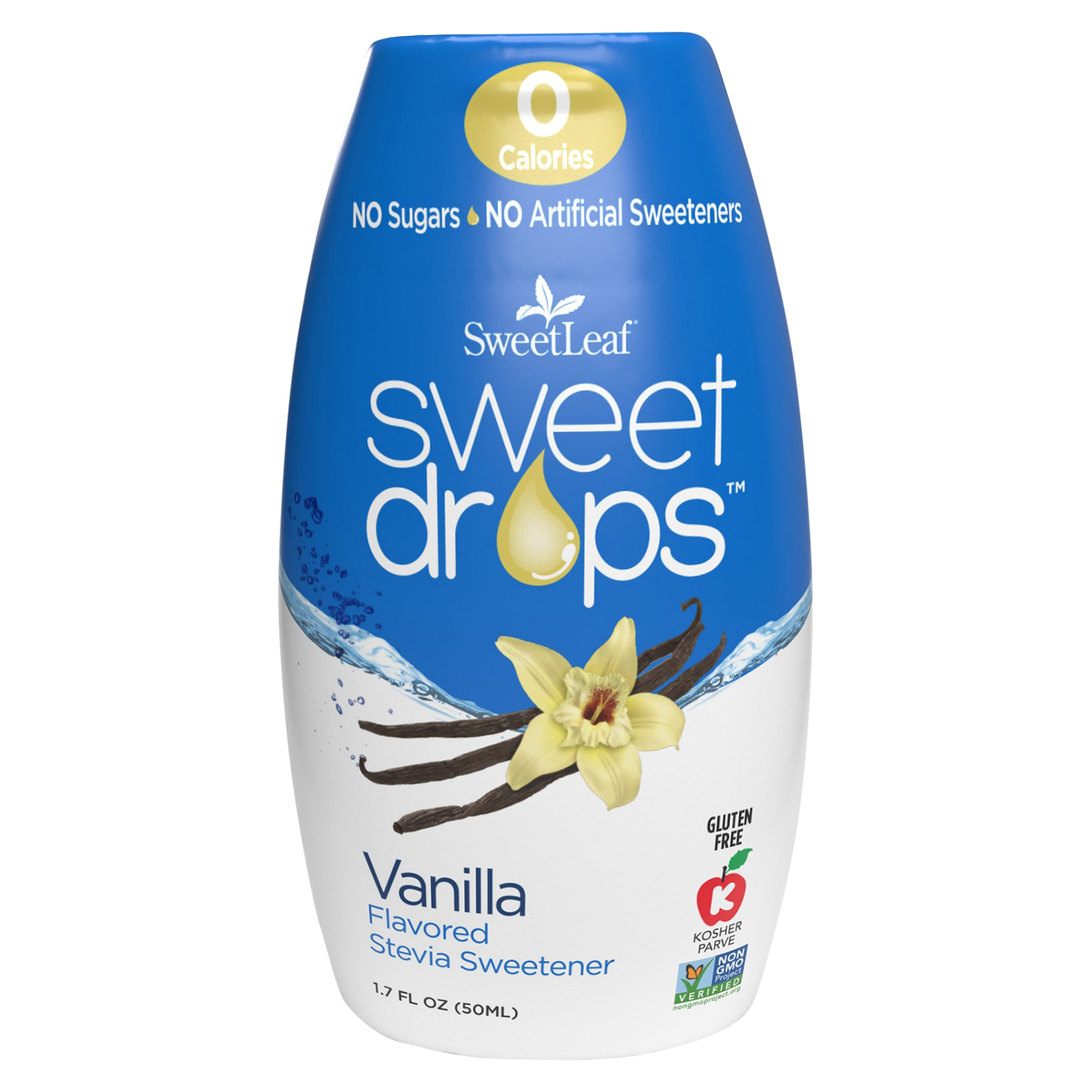 SweetLeaf Sweet Drops Vanilla Flavored Stevia Sweetener