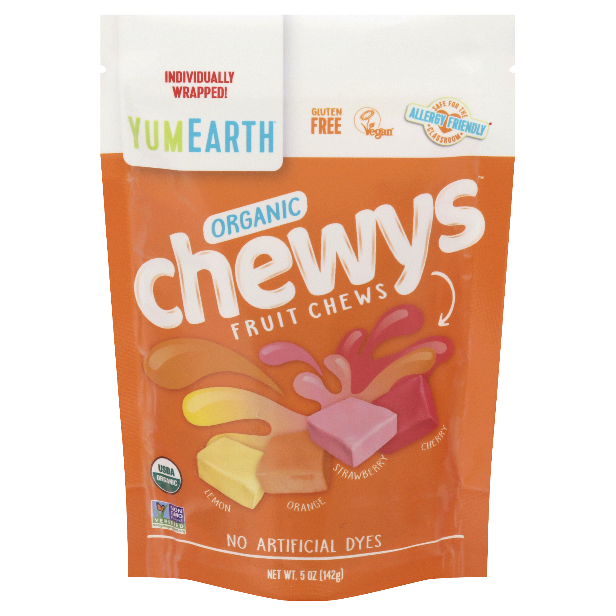 YumEarth Chewys Organic Assorted Fruit Chews