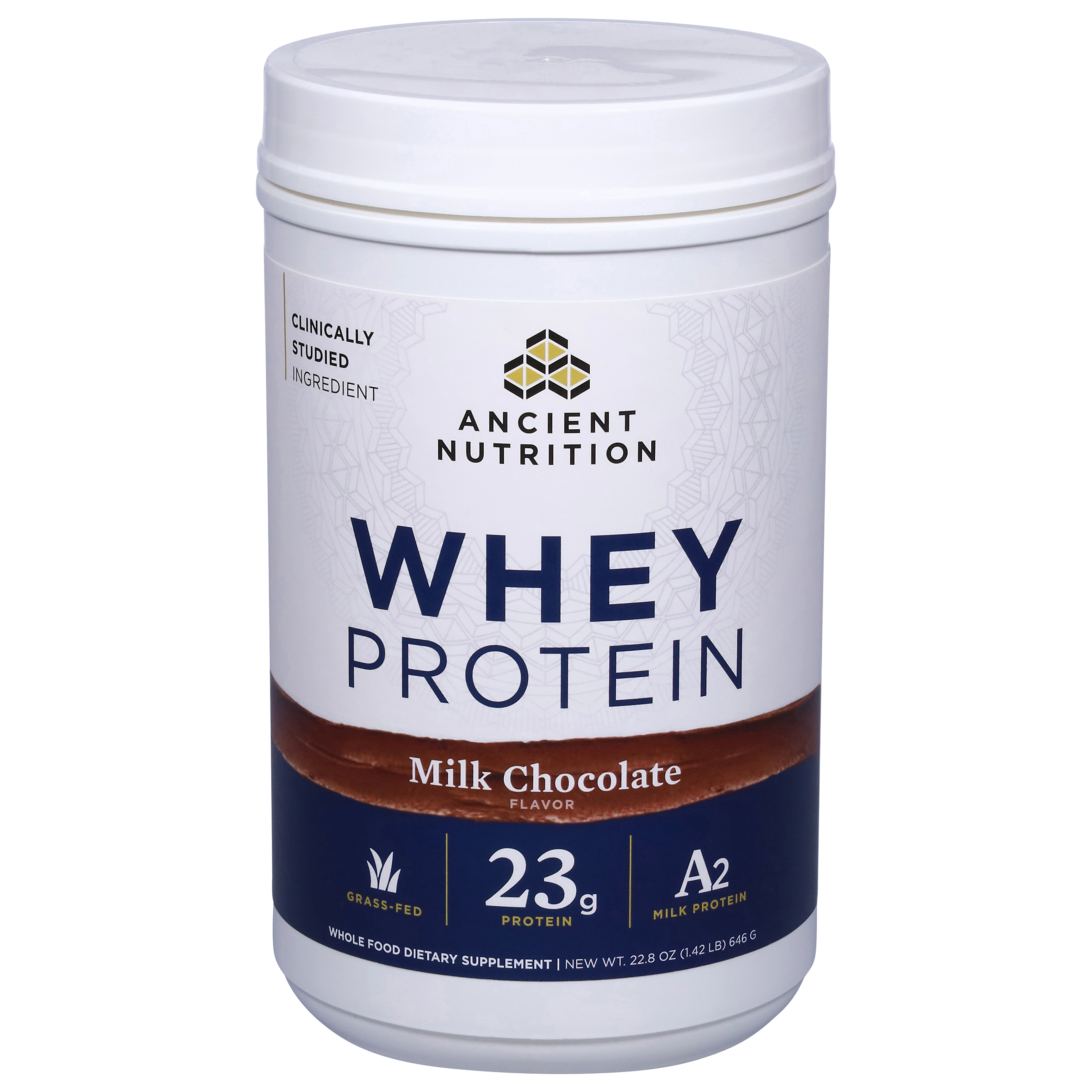 Ancient Nutrition Milk Chocolate Flavor Whey Protein