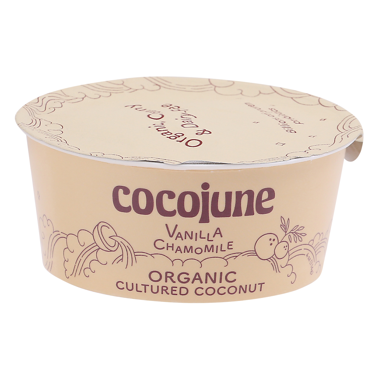 Cocojune Organic Vanilla Chamomile Cultured Coconut
