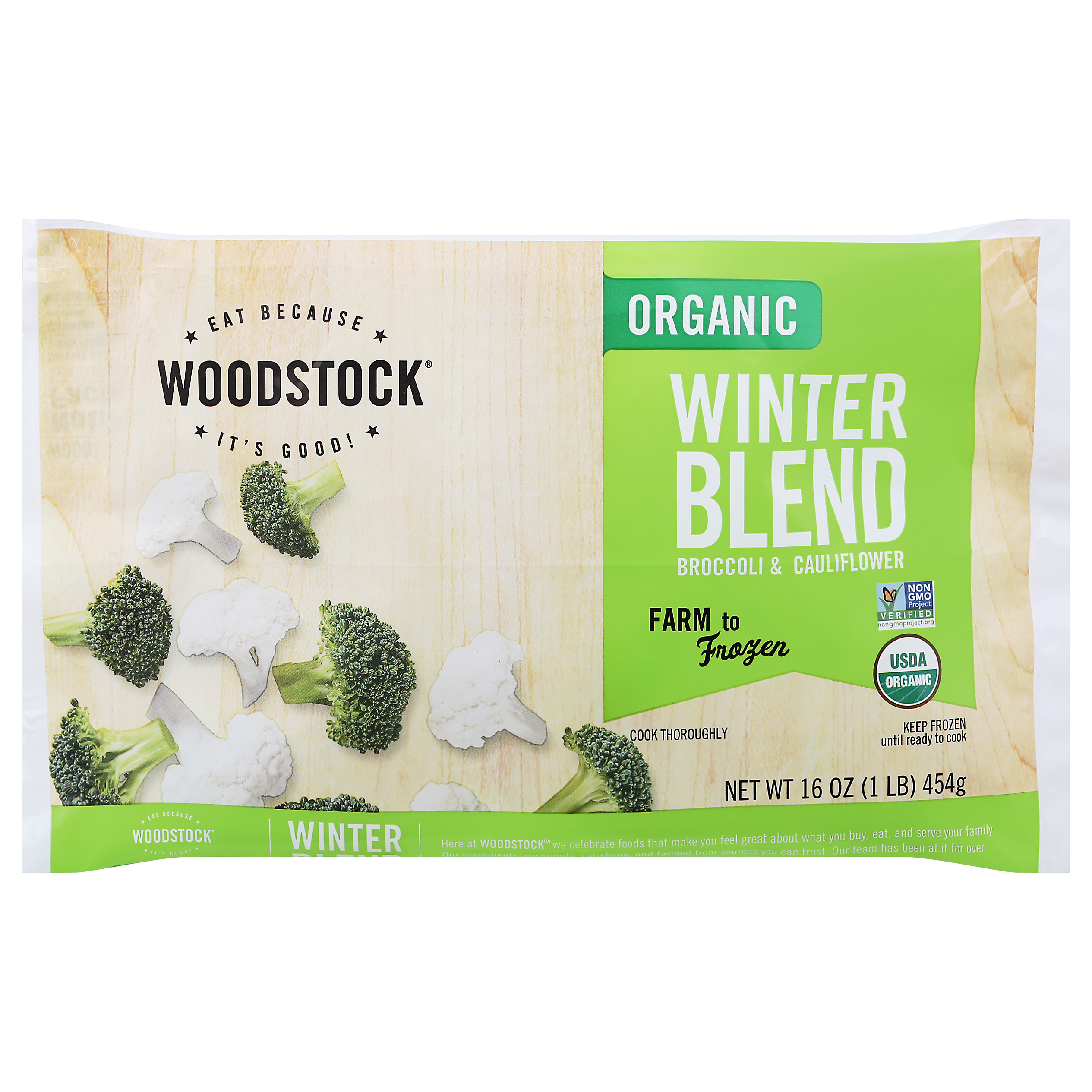 Woodstock Organic Broccoli & Cauliflower Winter Blend
