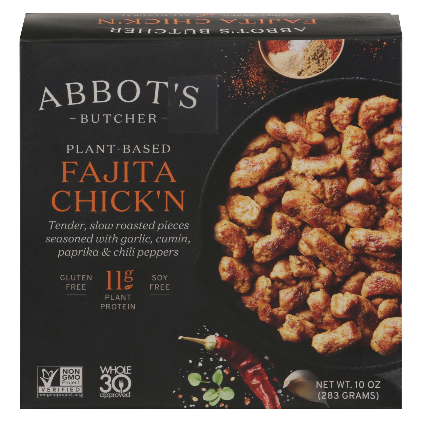 Abbot's Butcher Plant-Based Fajita Chick'n
