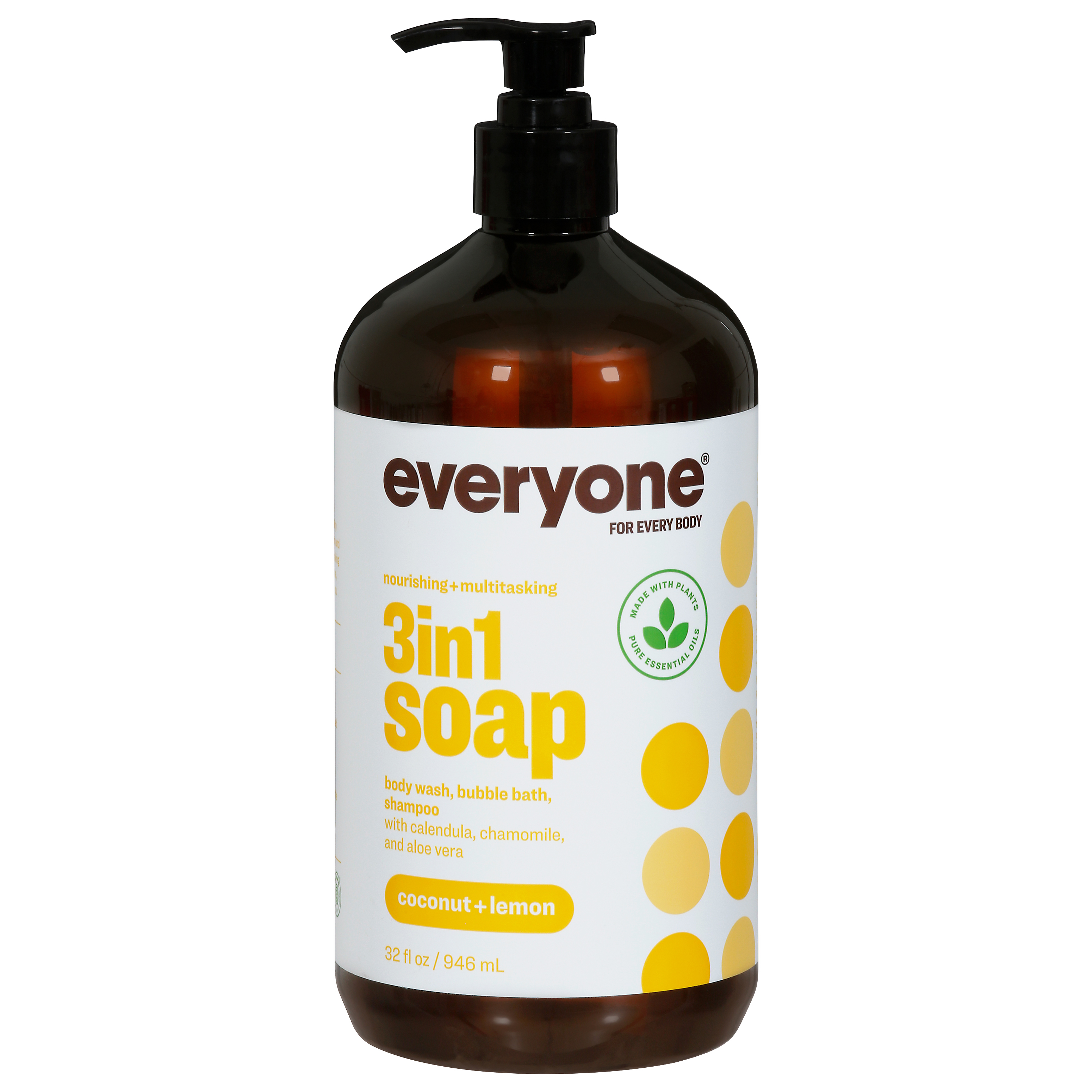 Everyone 3 in 1 Coconut + Lemon Soap