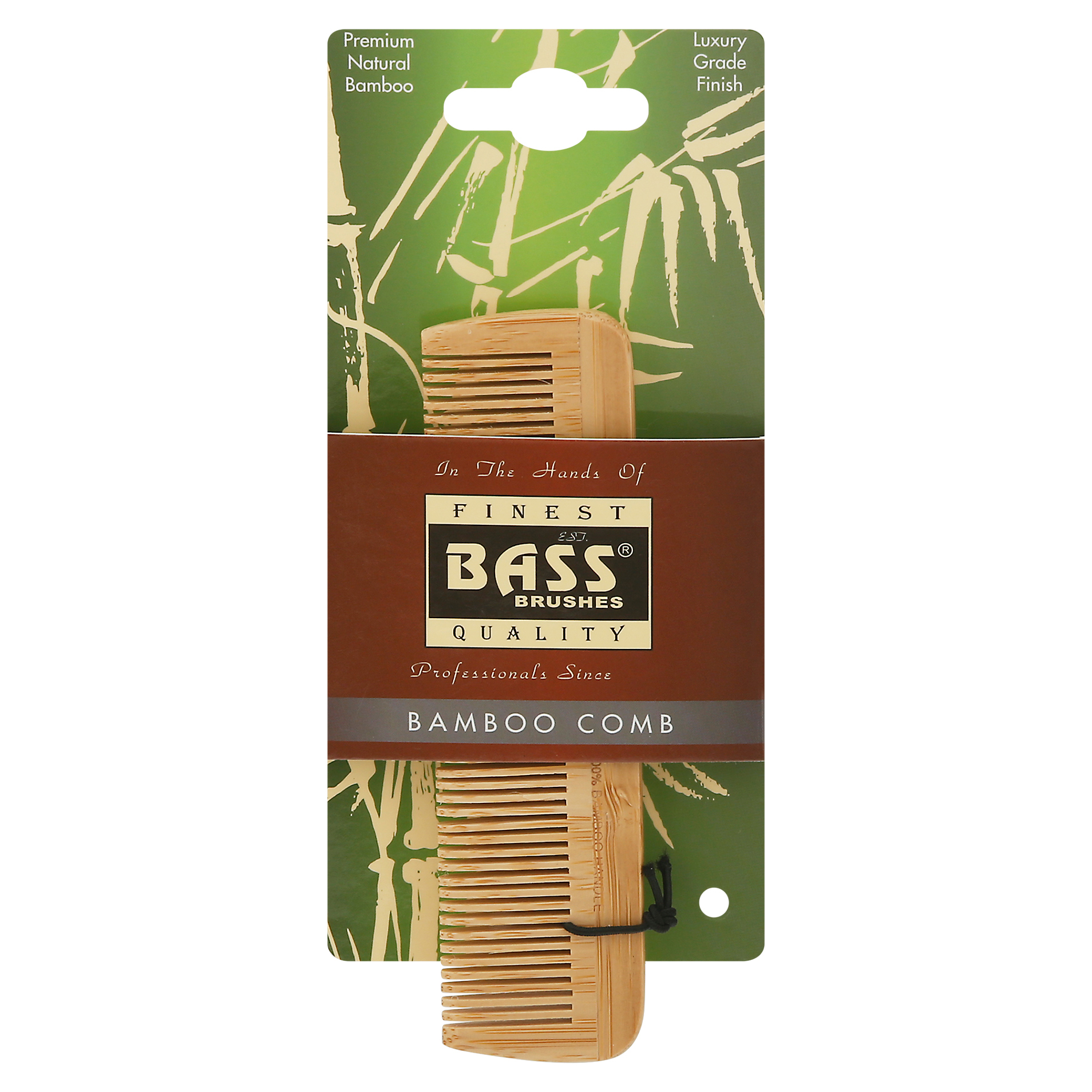 Bass Brushes Bamboo Comb