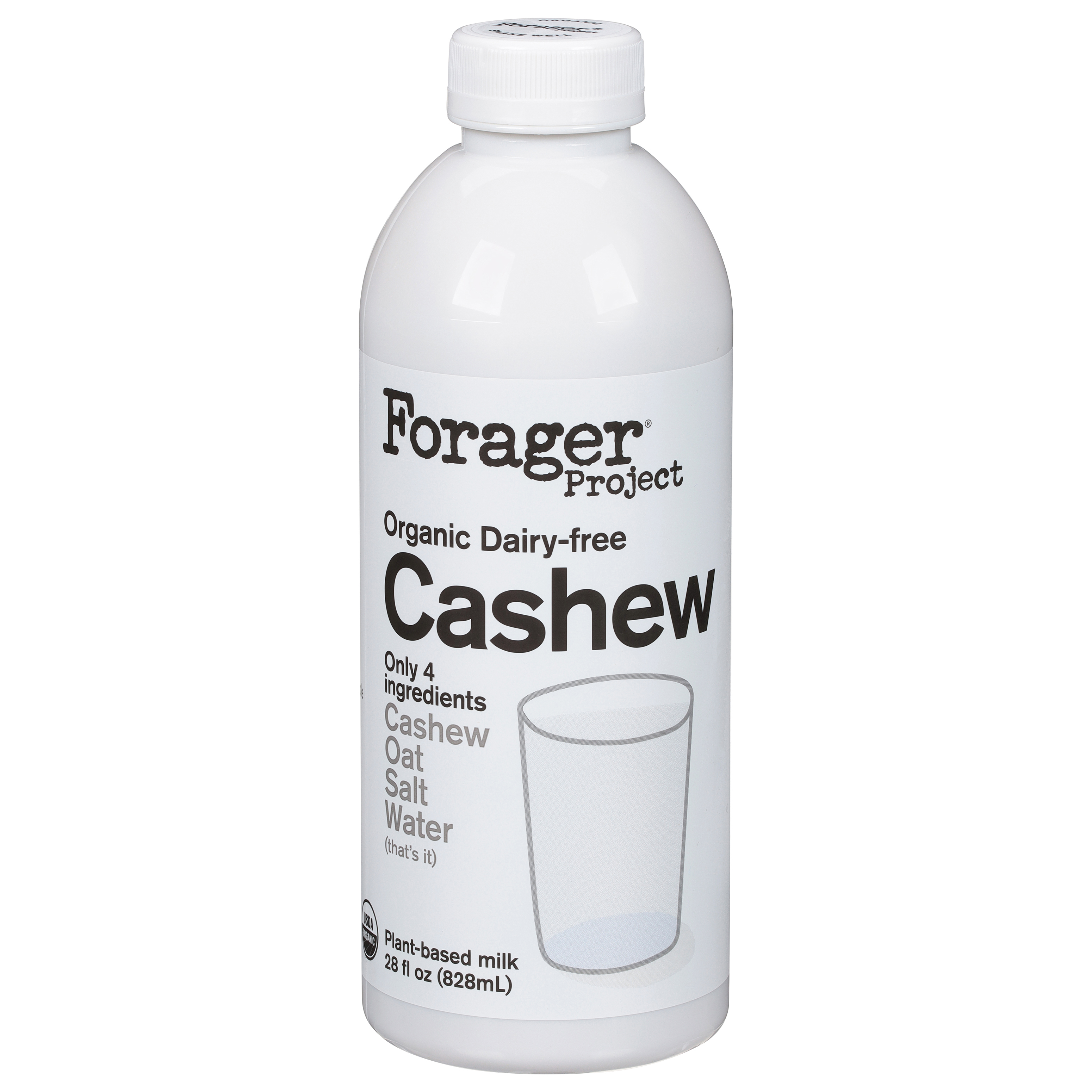 Forager Project Organic Dairy-Free Plant-Based Cashew Milk