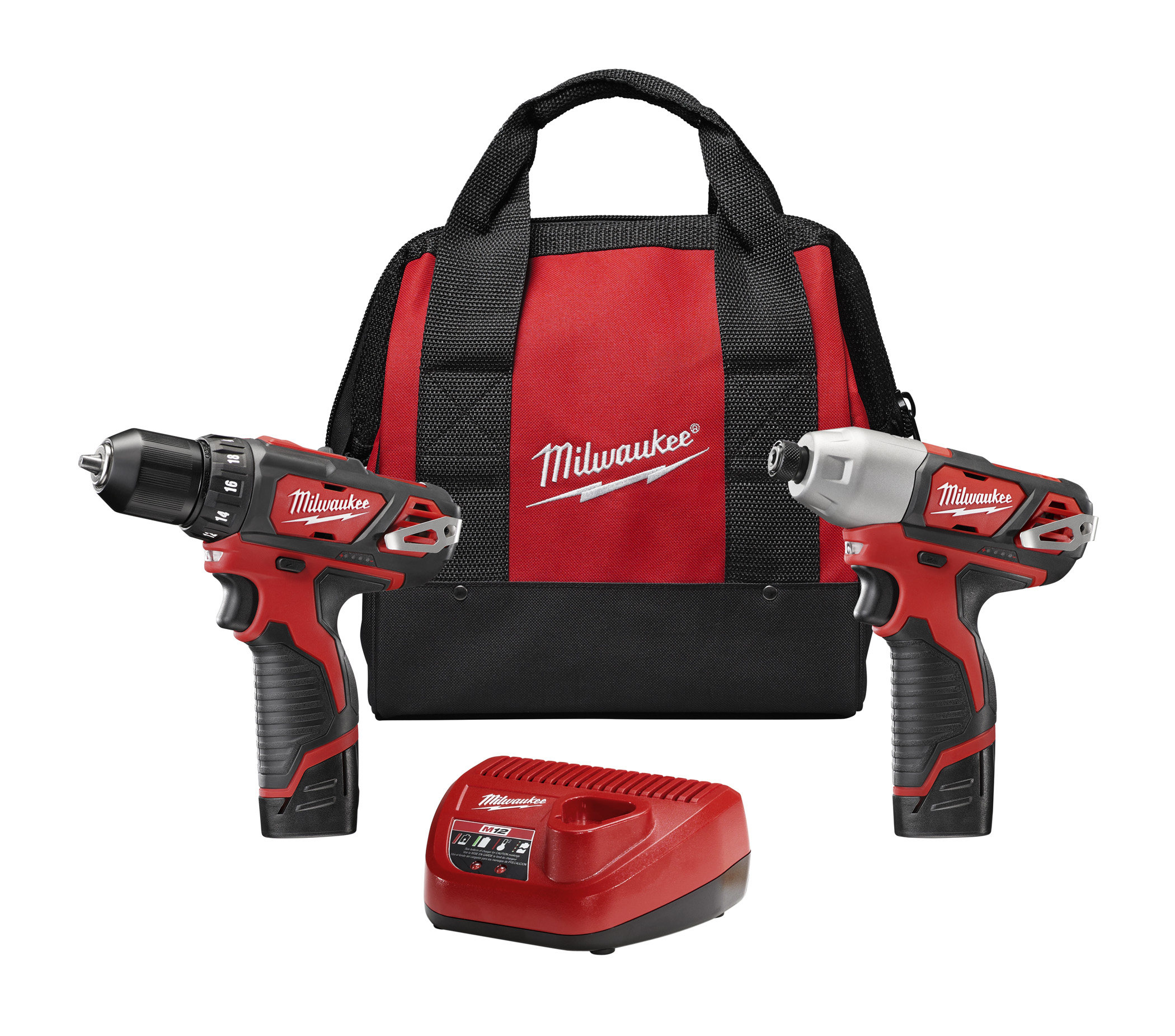 Product image for MILW 2494-82 M12 Drill/Impact Combo