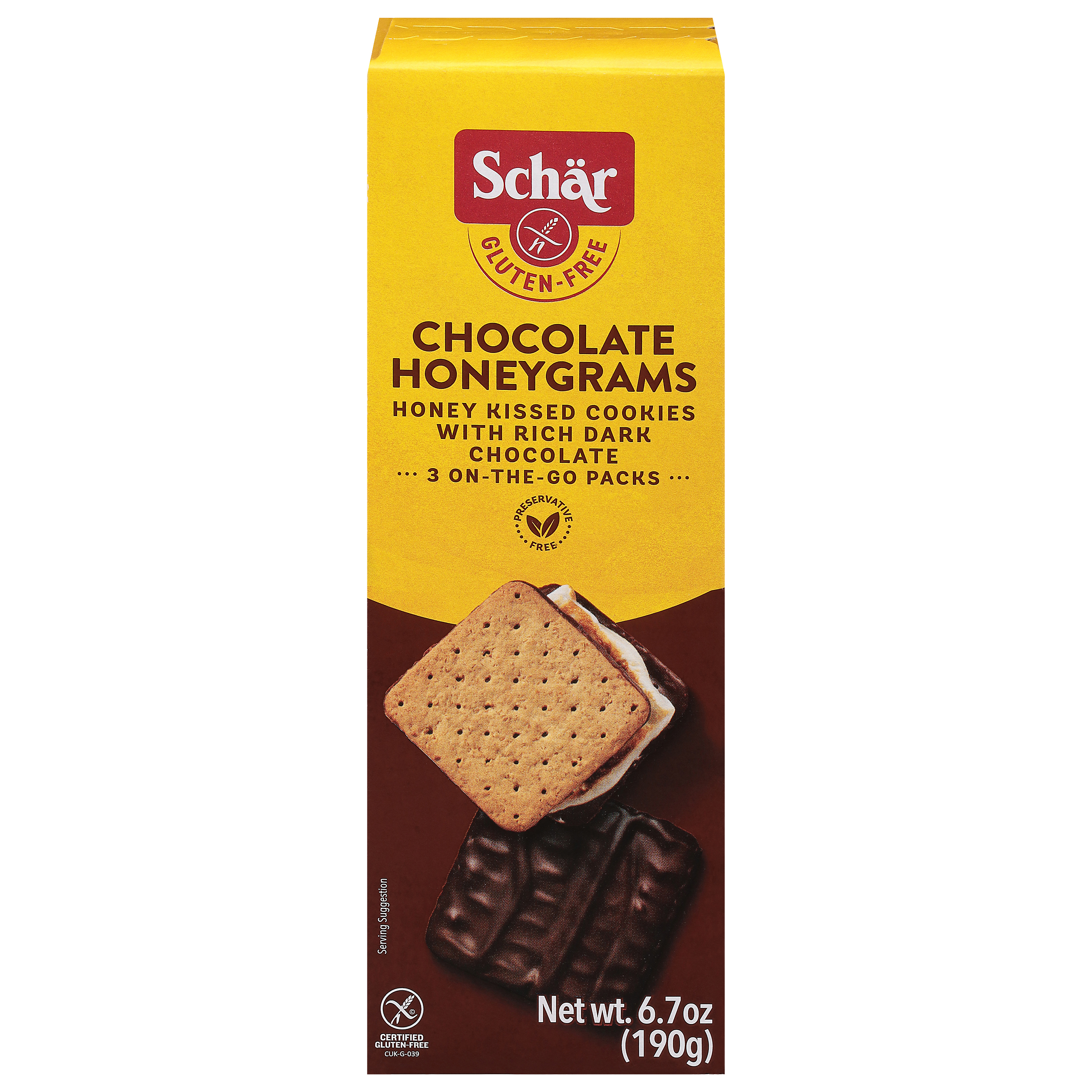 Schar Gluten-Free Chocolate Honeygrams