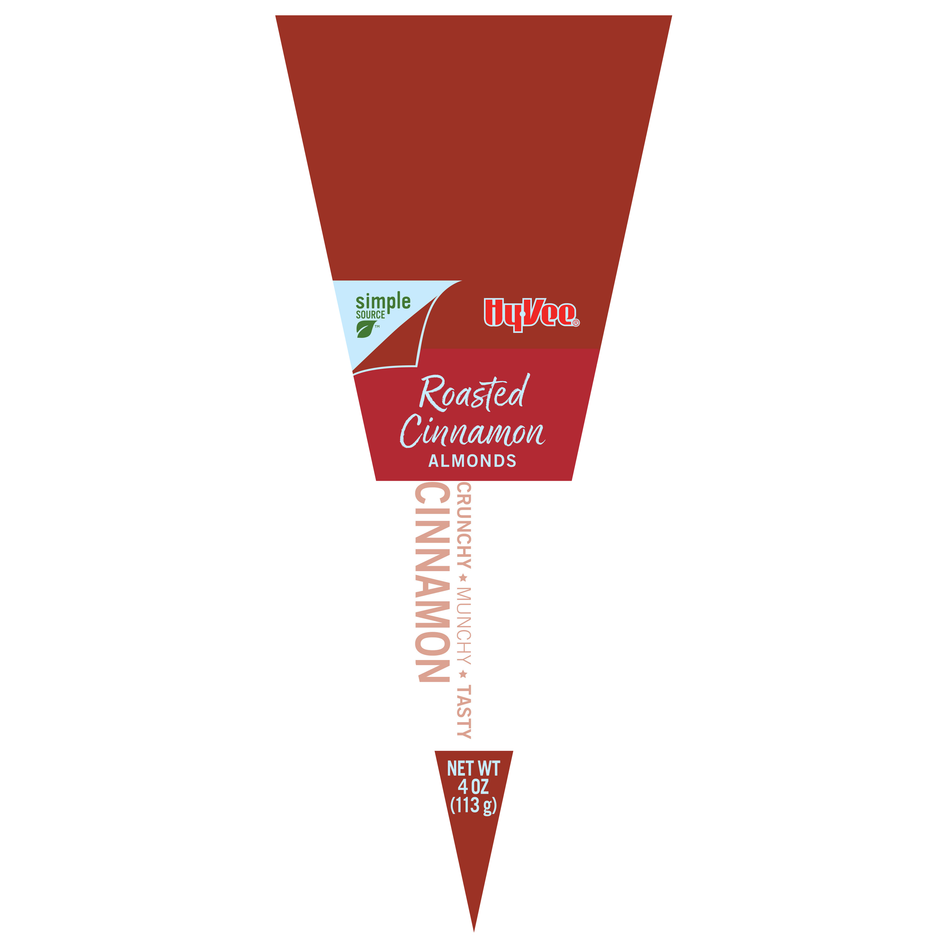 HyVee Roasted Cinnamon Almonds 4 oz
