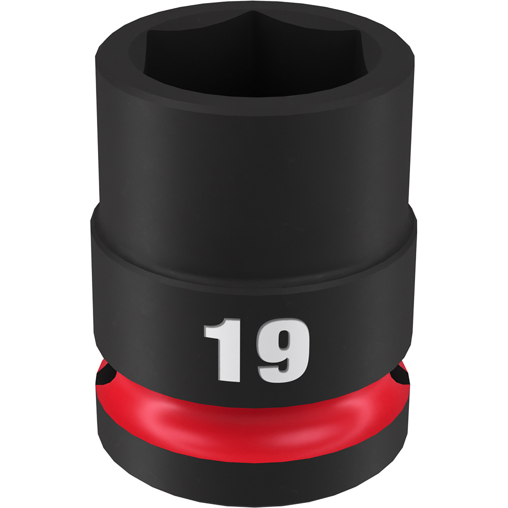 SHOCKWAVE Impact Duty 1/2" Drive 19MM Standard 6 Point Socket