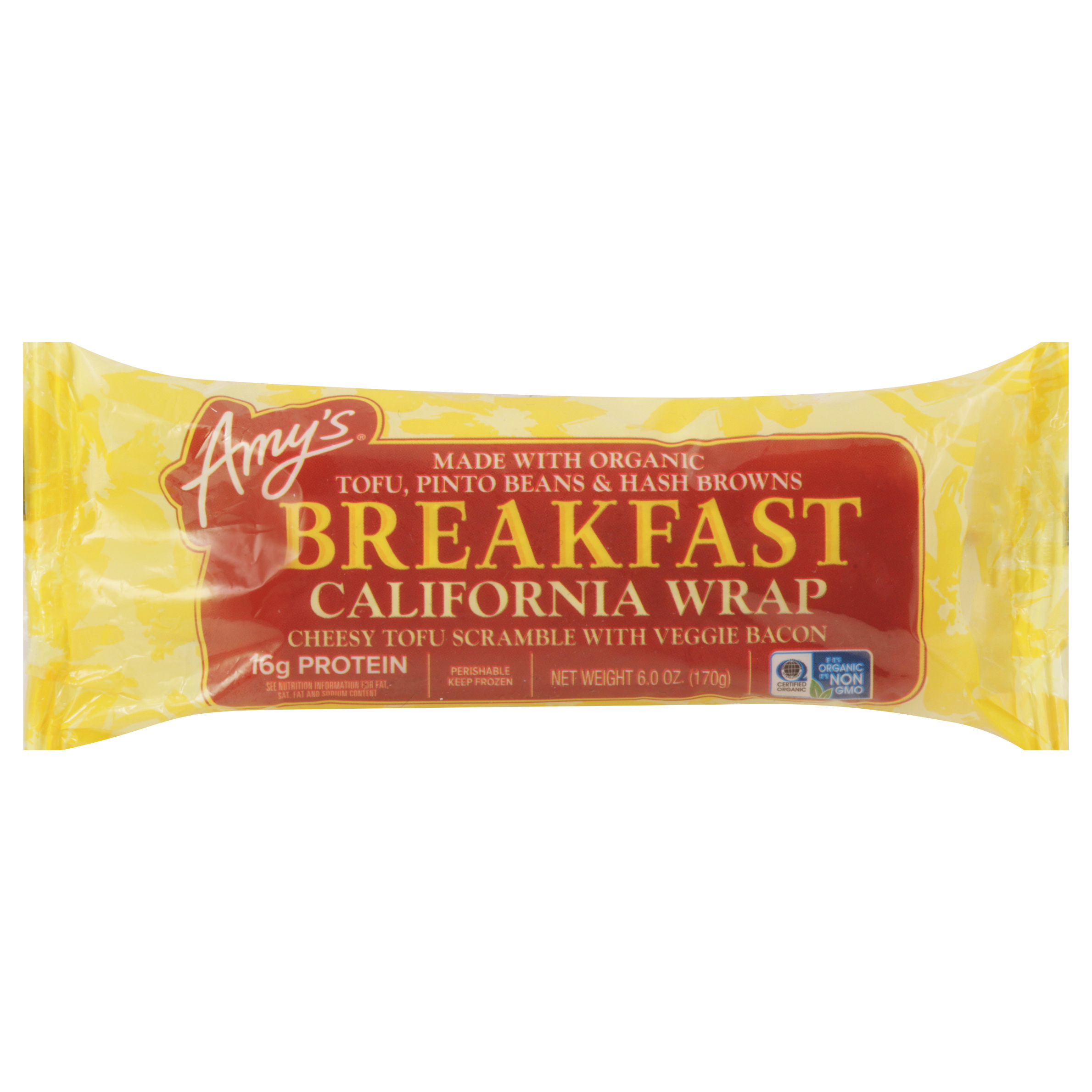 Amy's Breakfast California Wrap