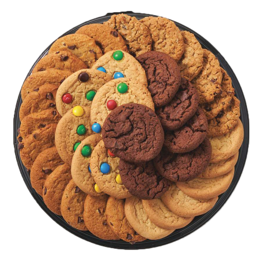 Cub Assorted Cookie Tray 36 Ct, 1 Each