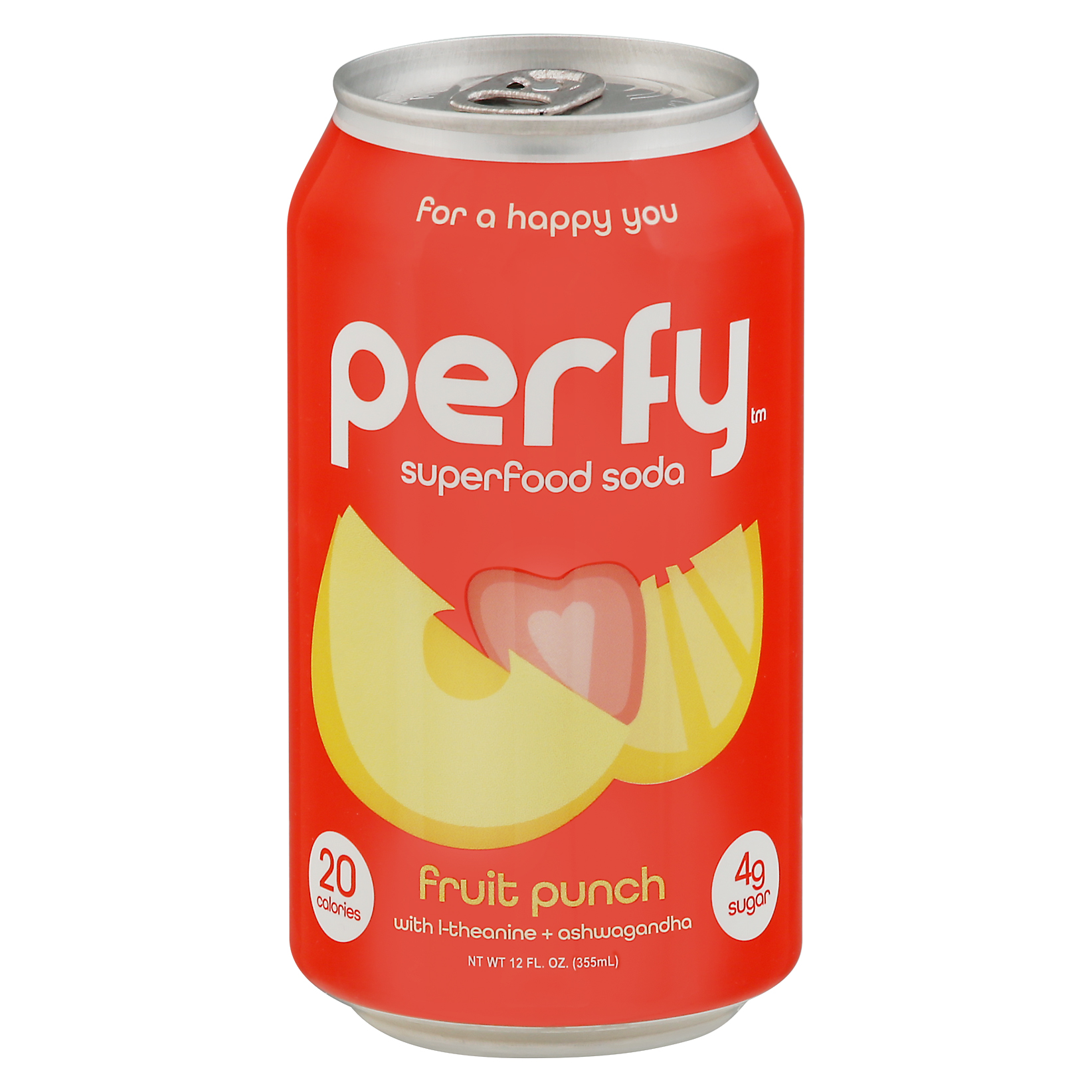 Perfy Fruit Punch Superfood Soda