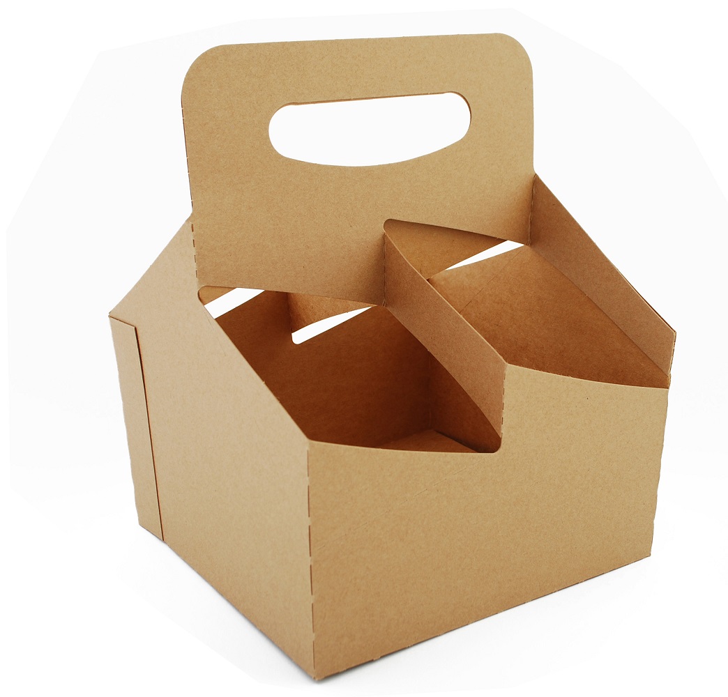 2788 4 CUP CARRIER WITH HANDLEKRAFT 32oz  250/CS