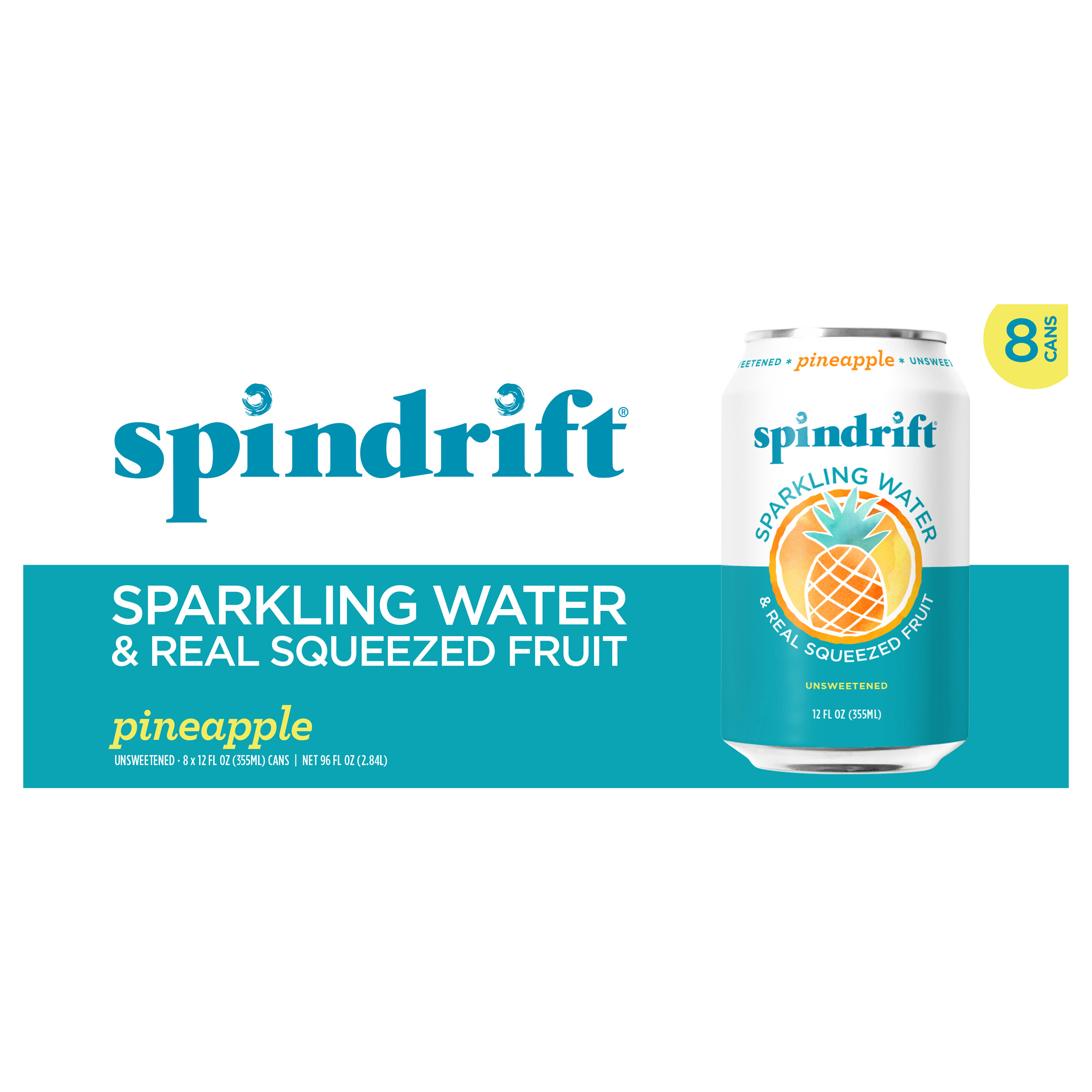 12 oz. Pineapple Sparkling Water