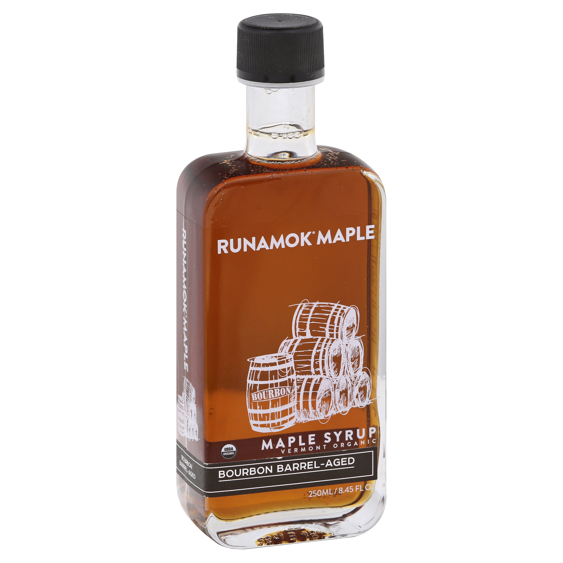 Runamok Maple Vermont Organic Bourbon Barrel Aged Maple Syrup