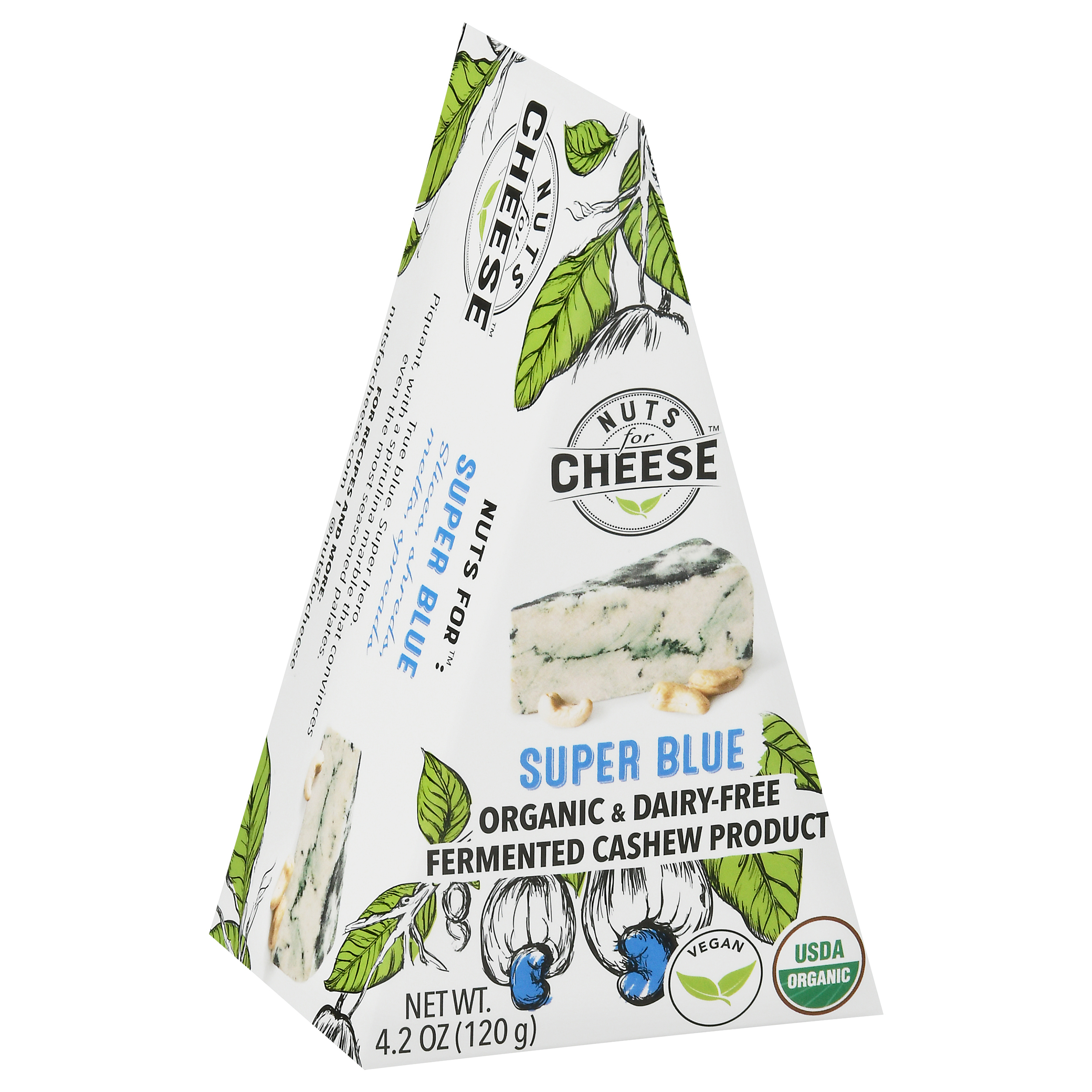 Nuts for Cheese Organic & Dairy-Free Super Blue Fermented Cashew Product
