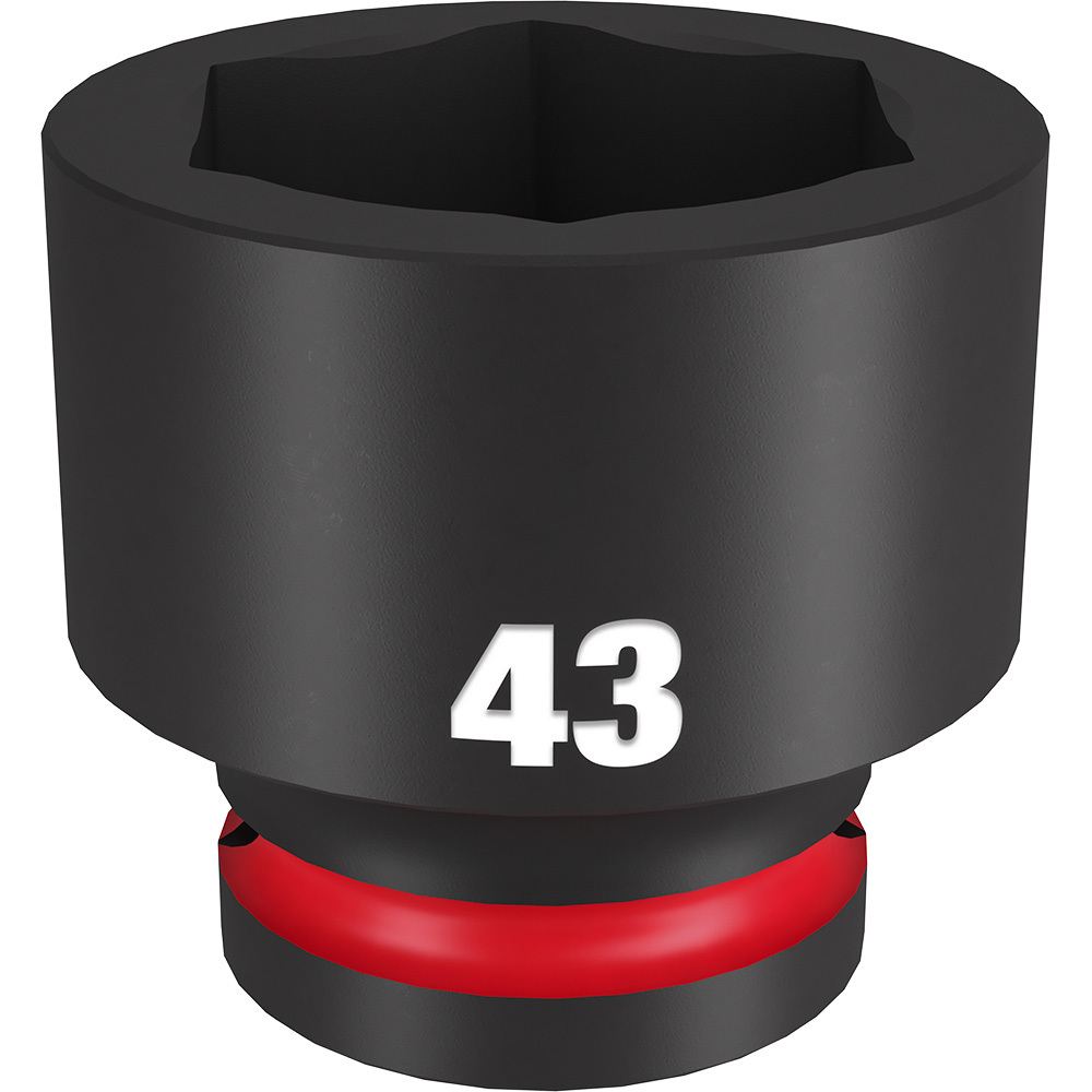 SHOCKWAVE Impact Duty 3/4" Drive 43MM Standard 6 Point Socket