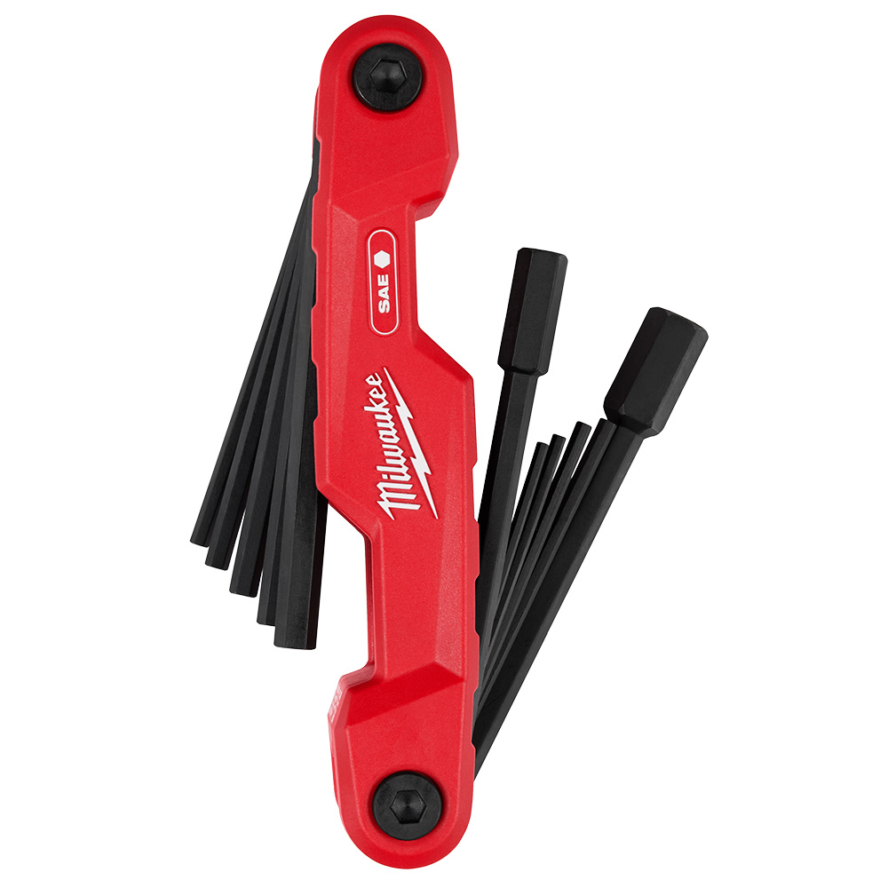 MIL 48-22-2180 ELECTRICIAN FOLDING HEX KEY SET