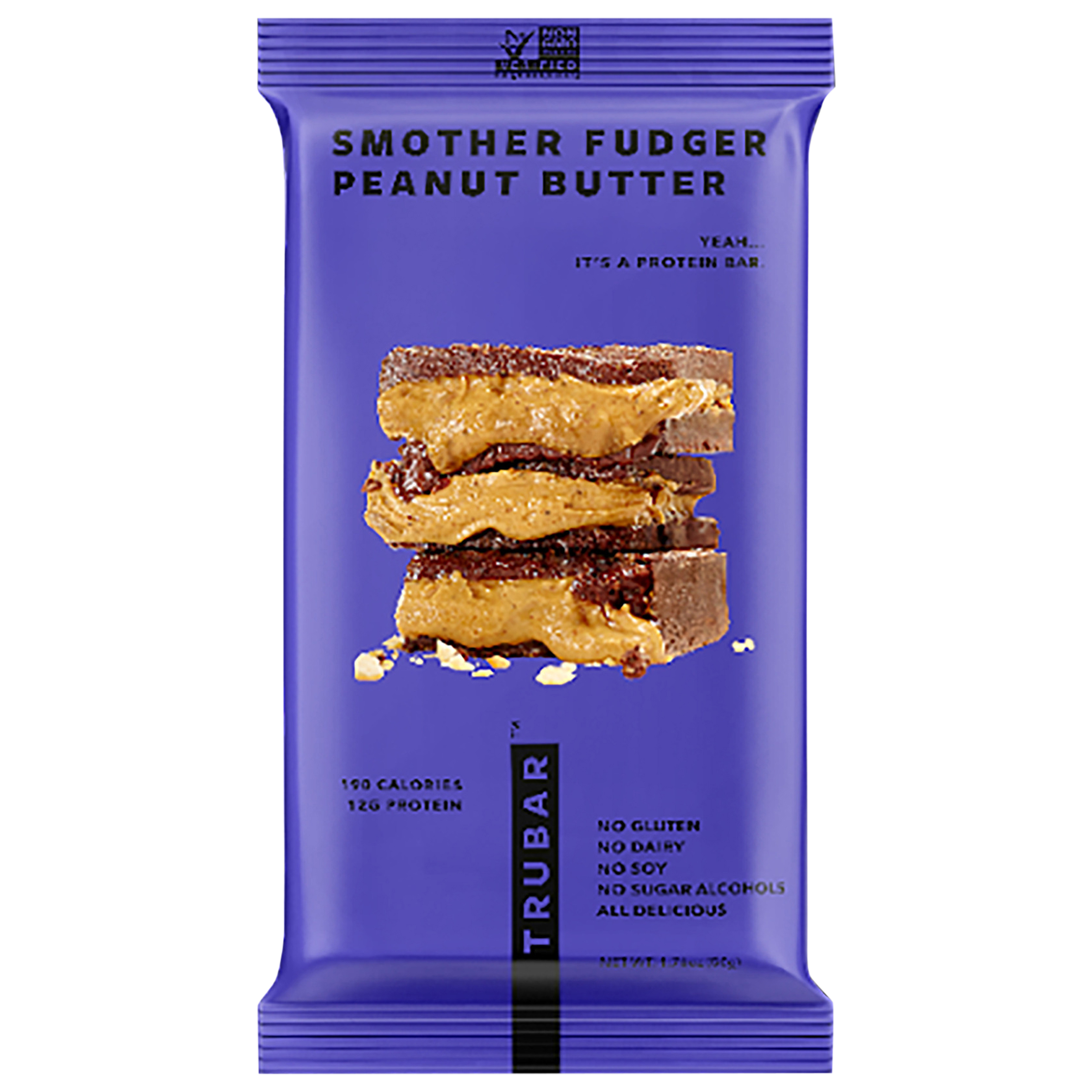 TruBar Smother Fudger Peanut Butter Protein Bar
