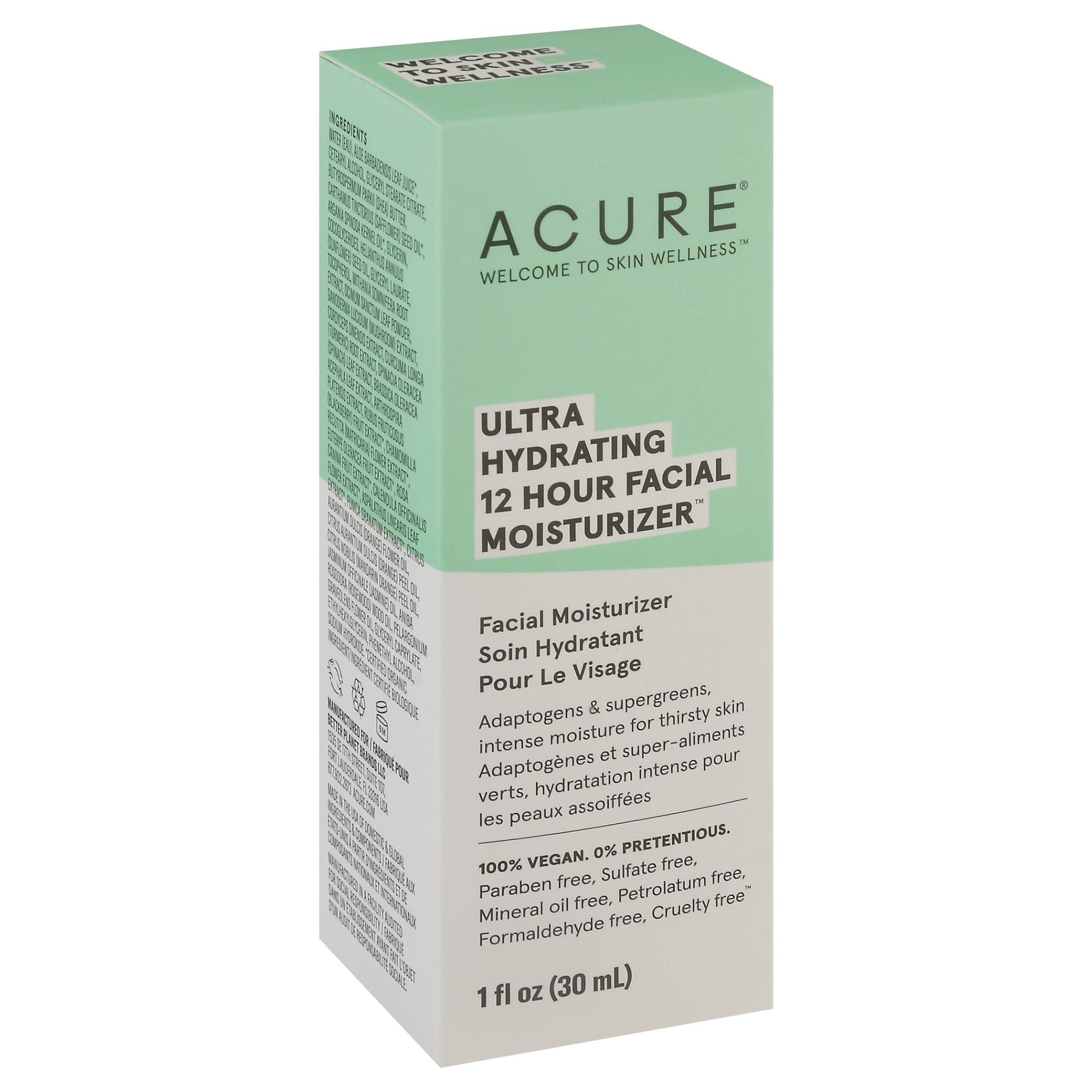 Acure Ultra Hydrating 12 Hour Facial Moisturizer