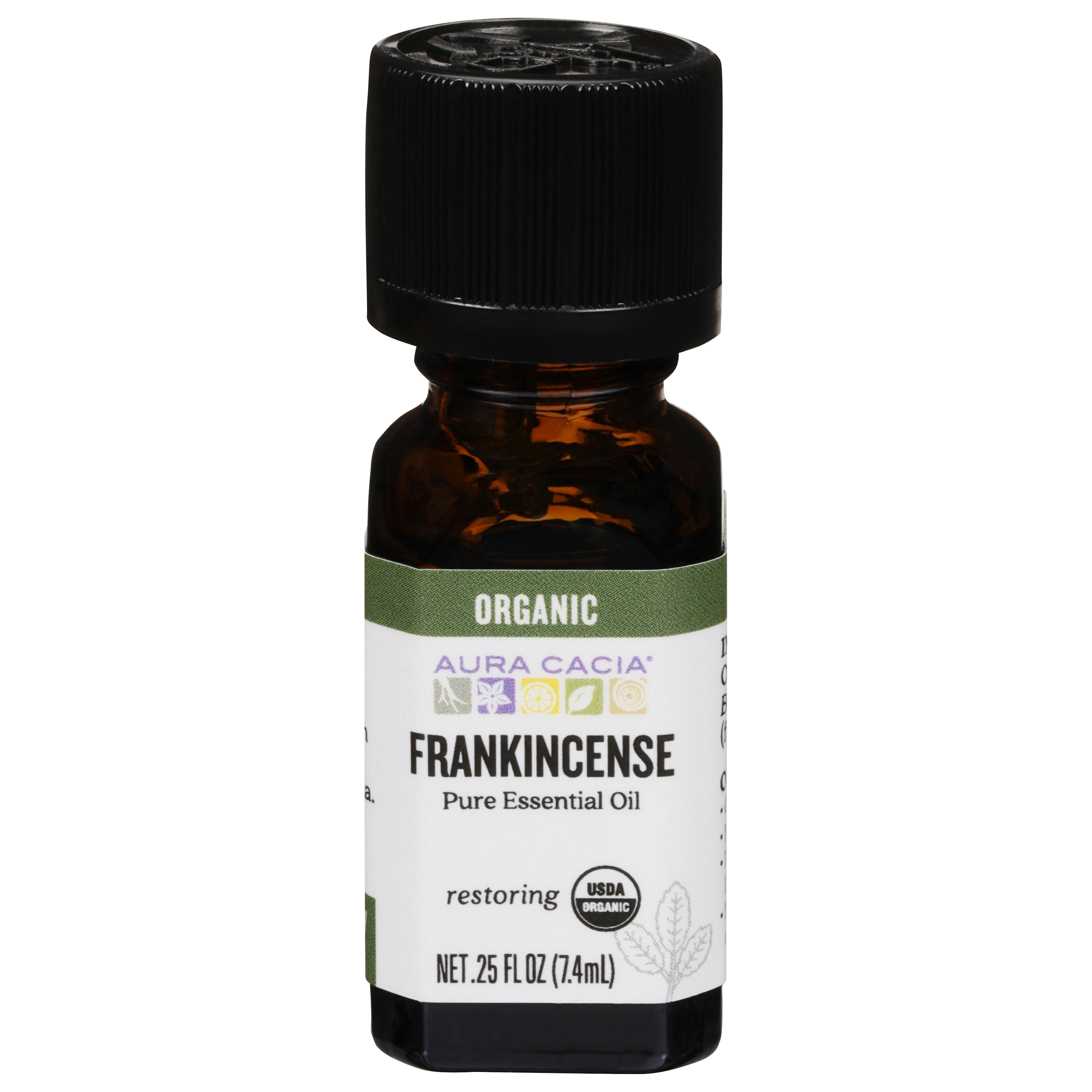 Aura Cacia Restoring Organic Frankincense Pure Essential Oil
