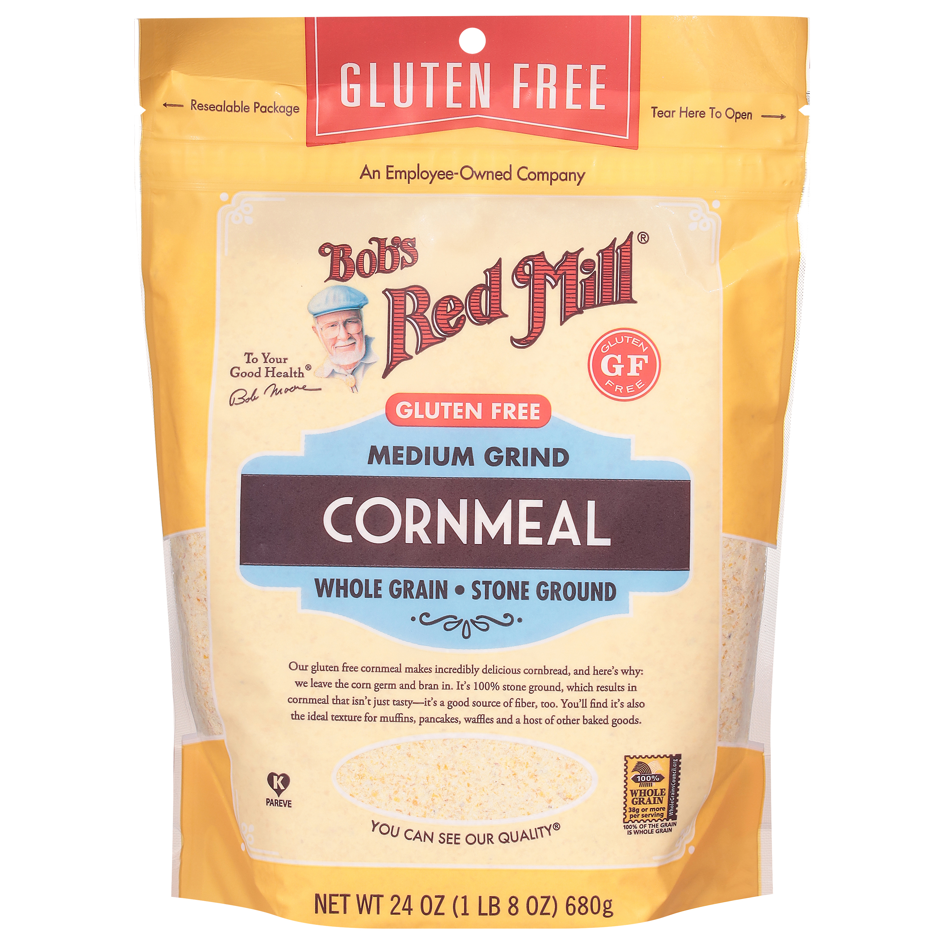 Bob's Red Mill Medium Grind Gluten Free Cornmeal
