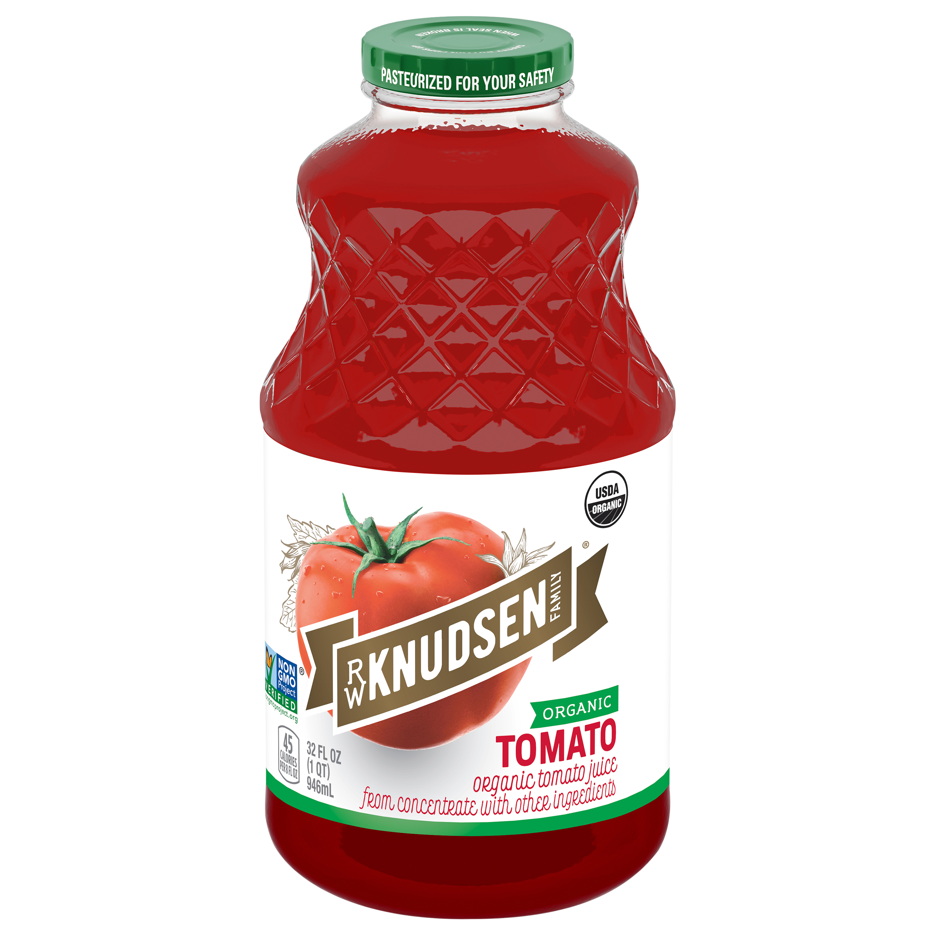 RW KNUDSEN 32 FLUID OUNCE ORGANIC TOMATO JUICE
