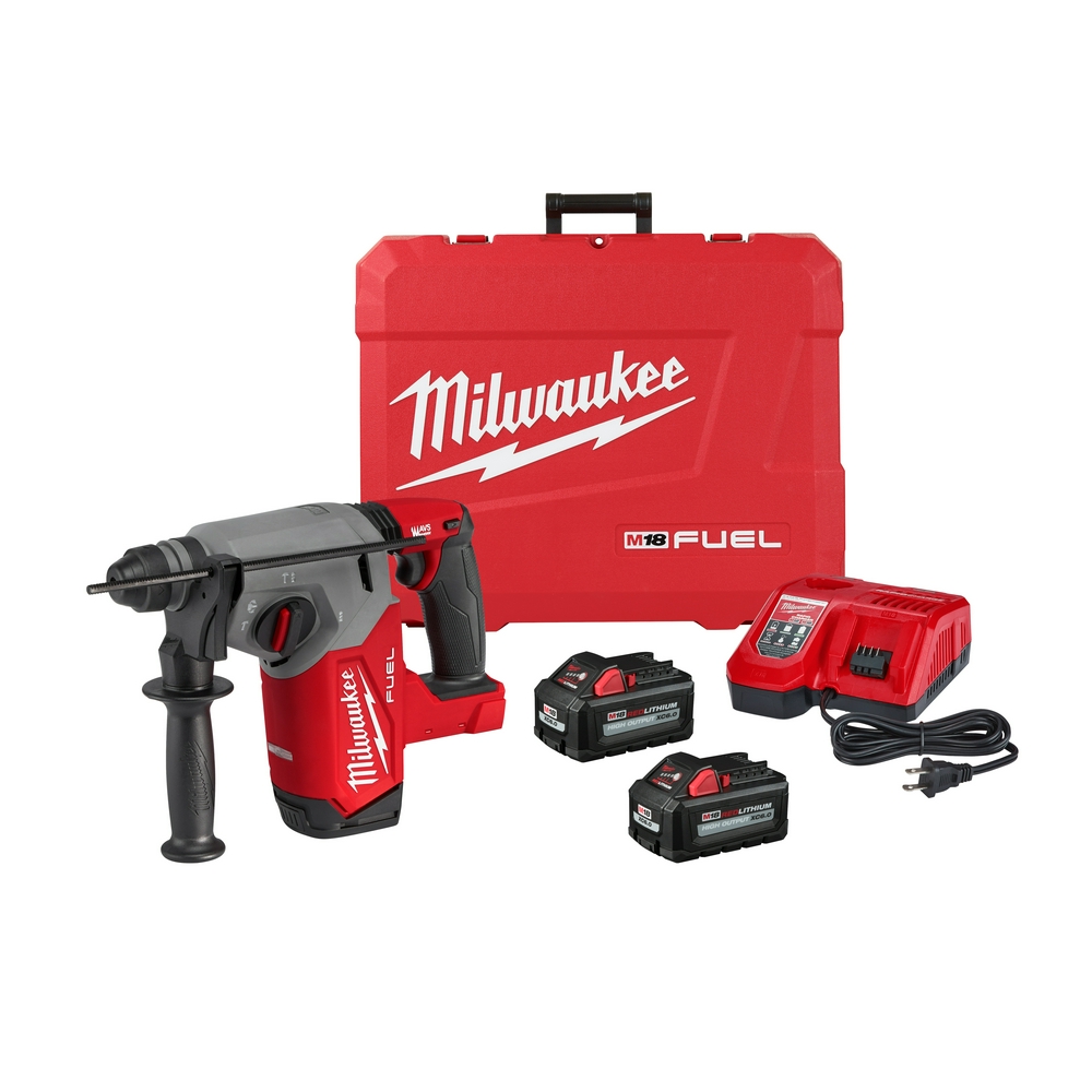 MIL 2912-22 M18 FUEL 1" SDS PLUS ROTARY HAMMER KIT