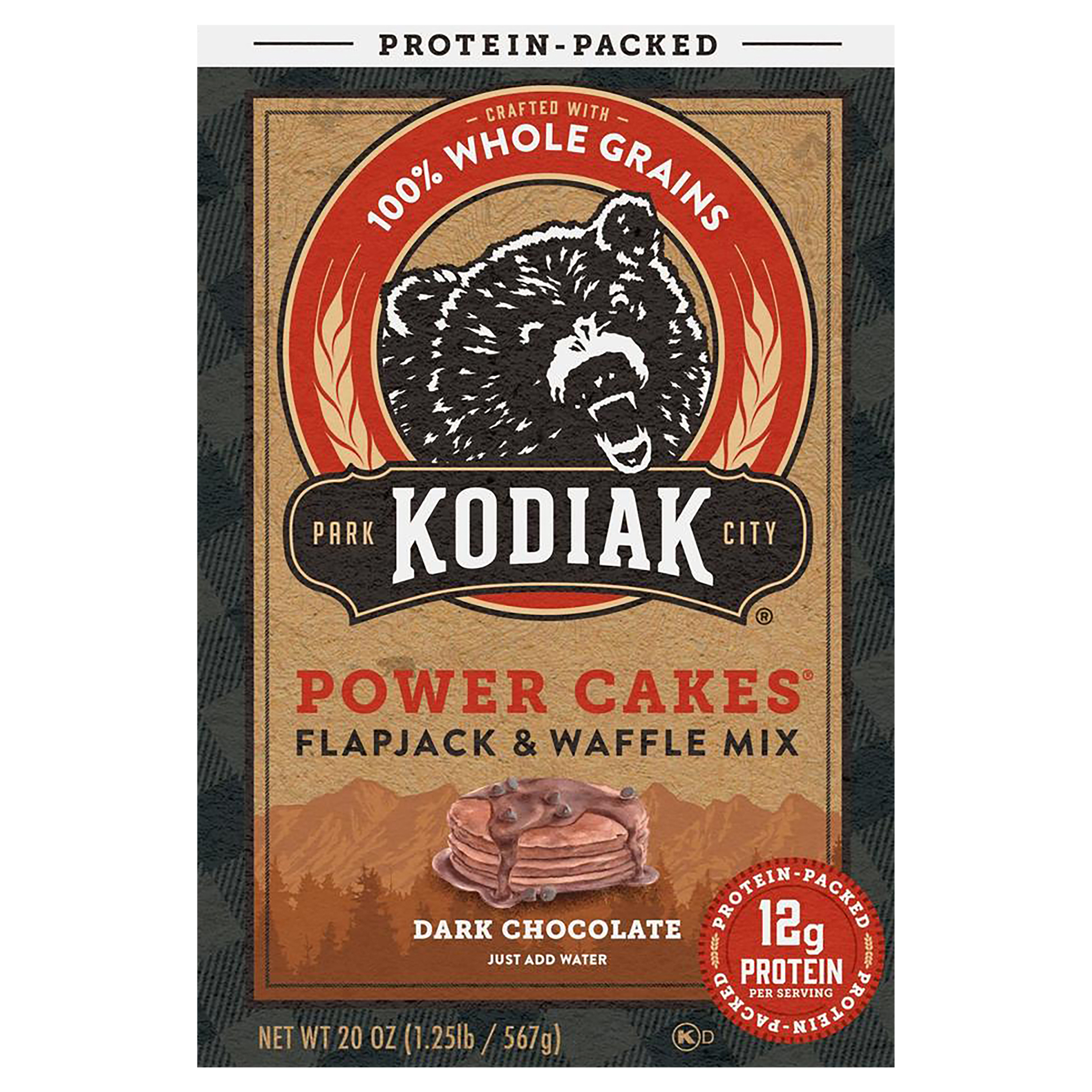 Flapjack & Waffle Mix, Dark Chocolate,