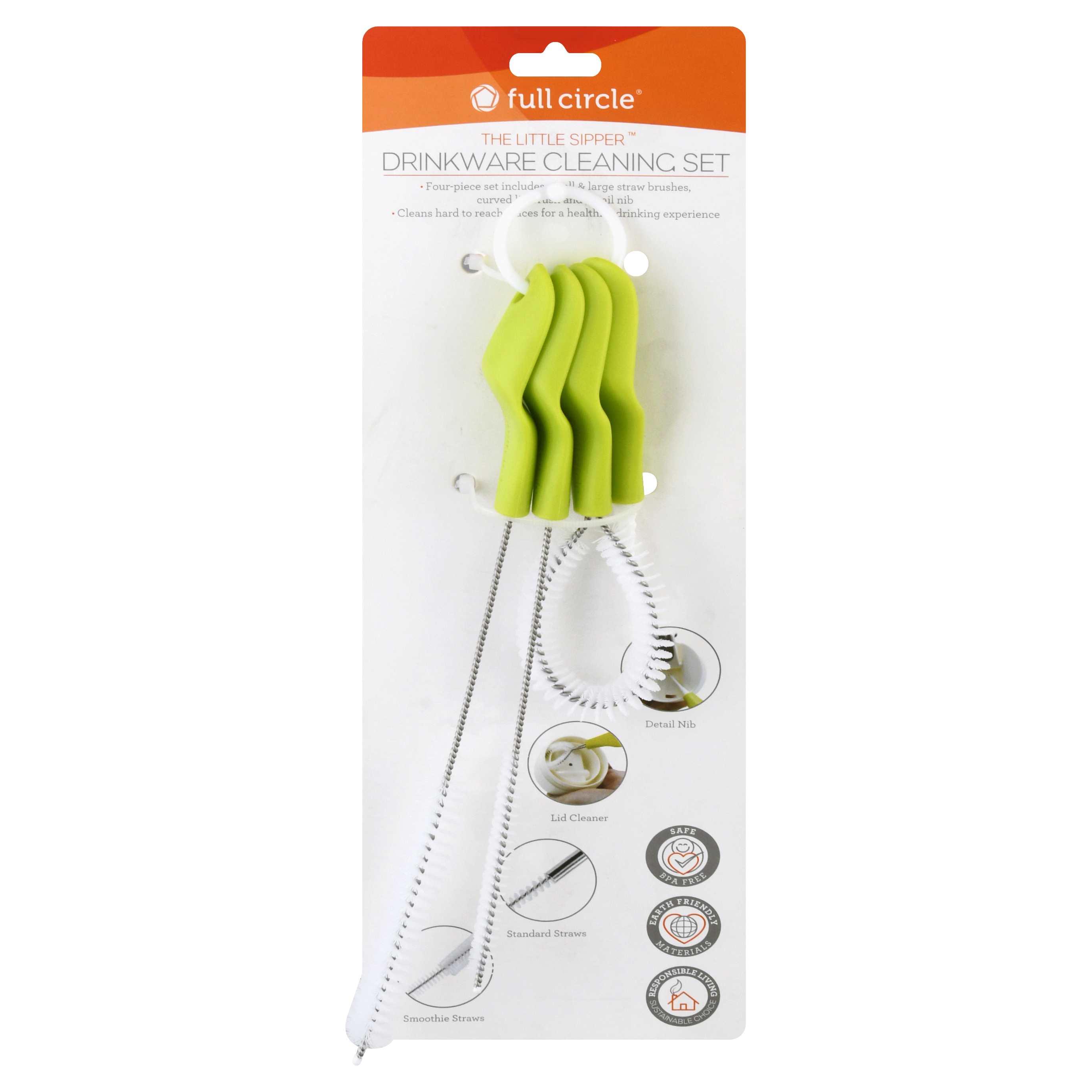 Full Circle The Little Sipper Drinkware Cleaning Set