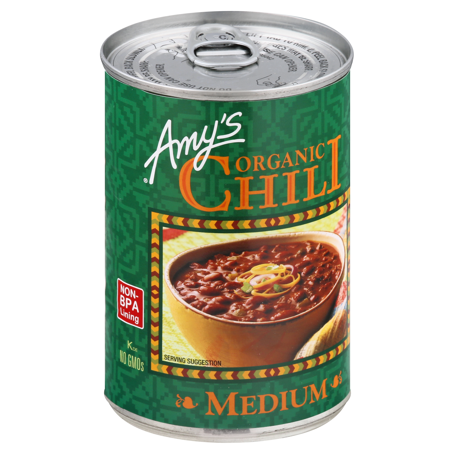 Amys Organic Medium Medium Chili