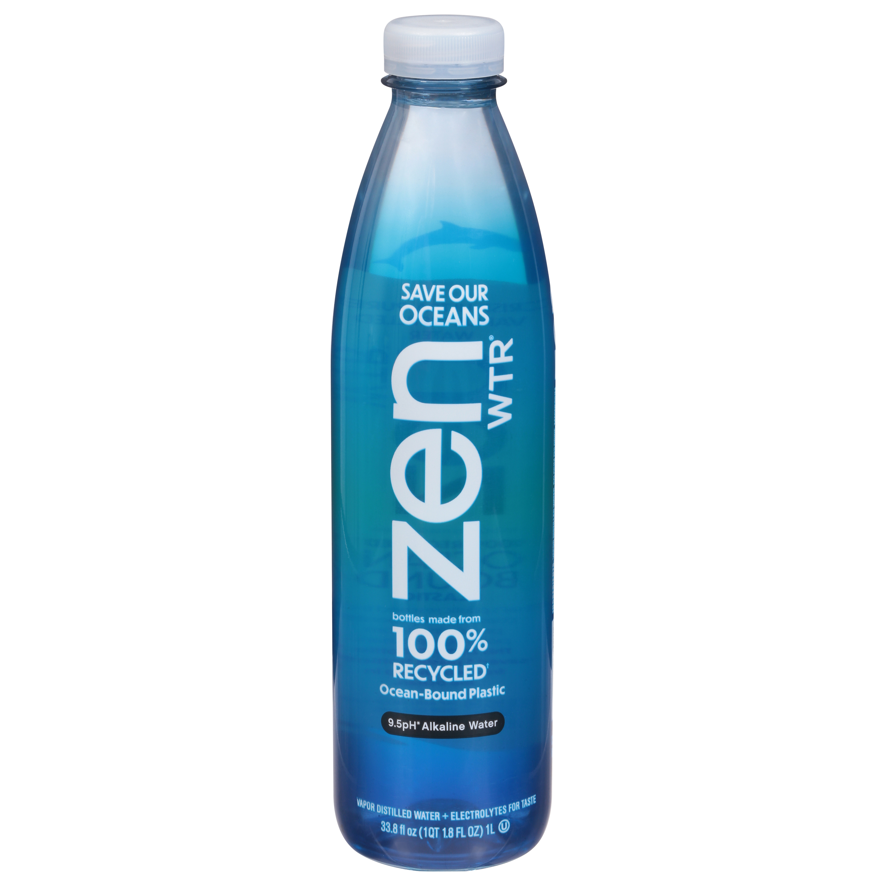 Zen Wtr 9.5 pH Vapor Distilled Alkaline Water