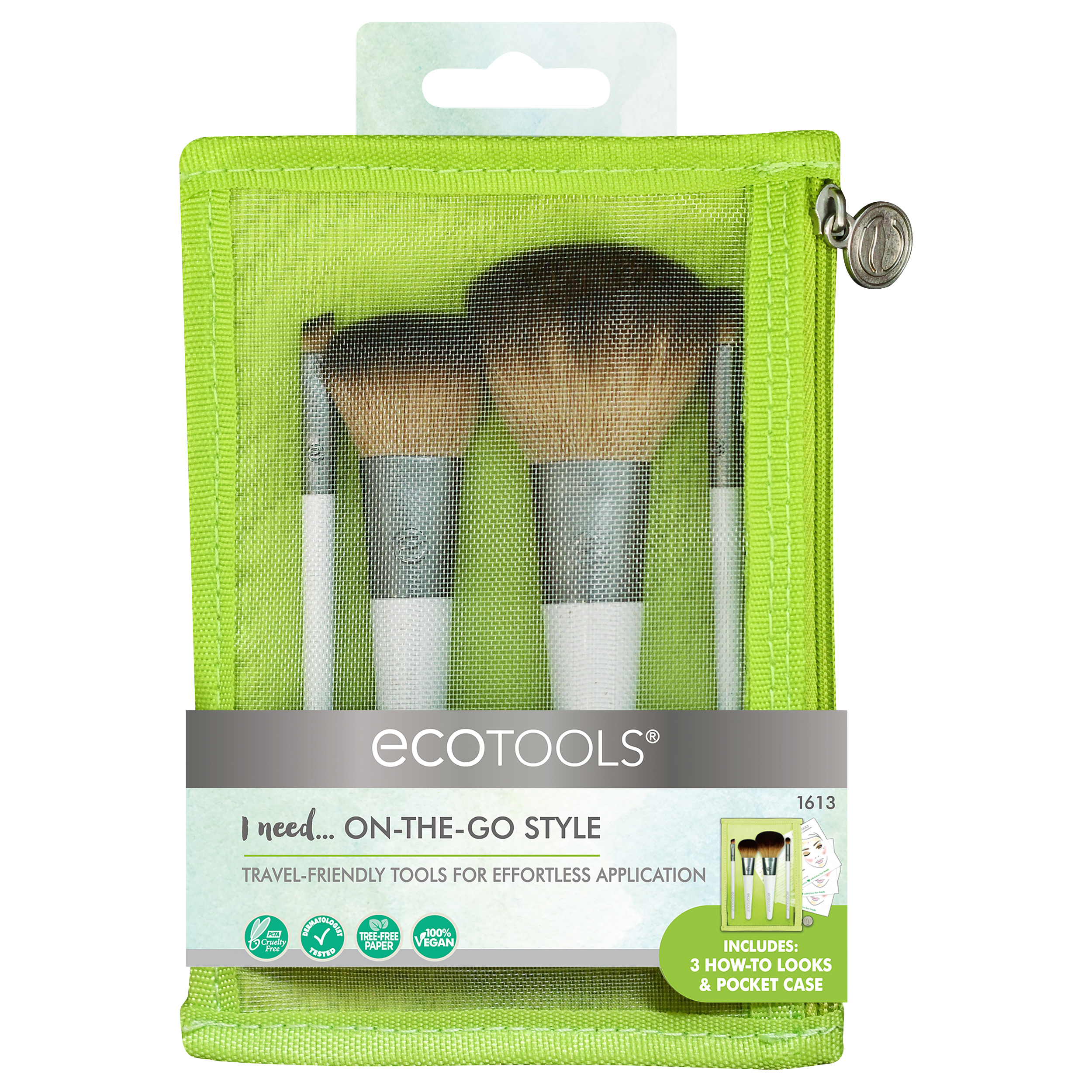 EcoTools On-The-Go Style Brush Kit