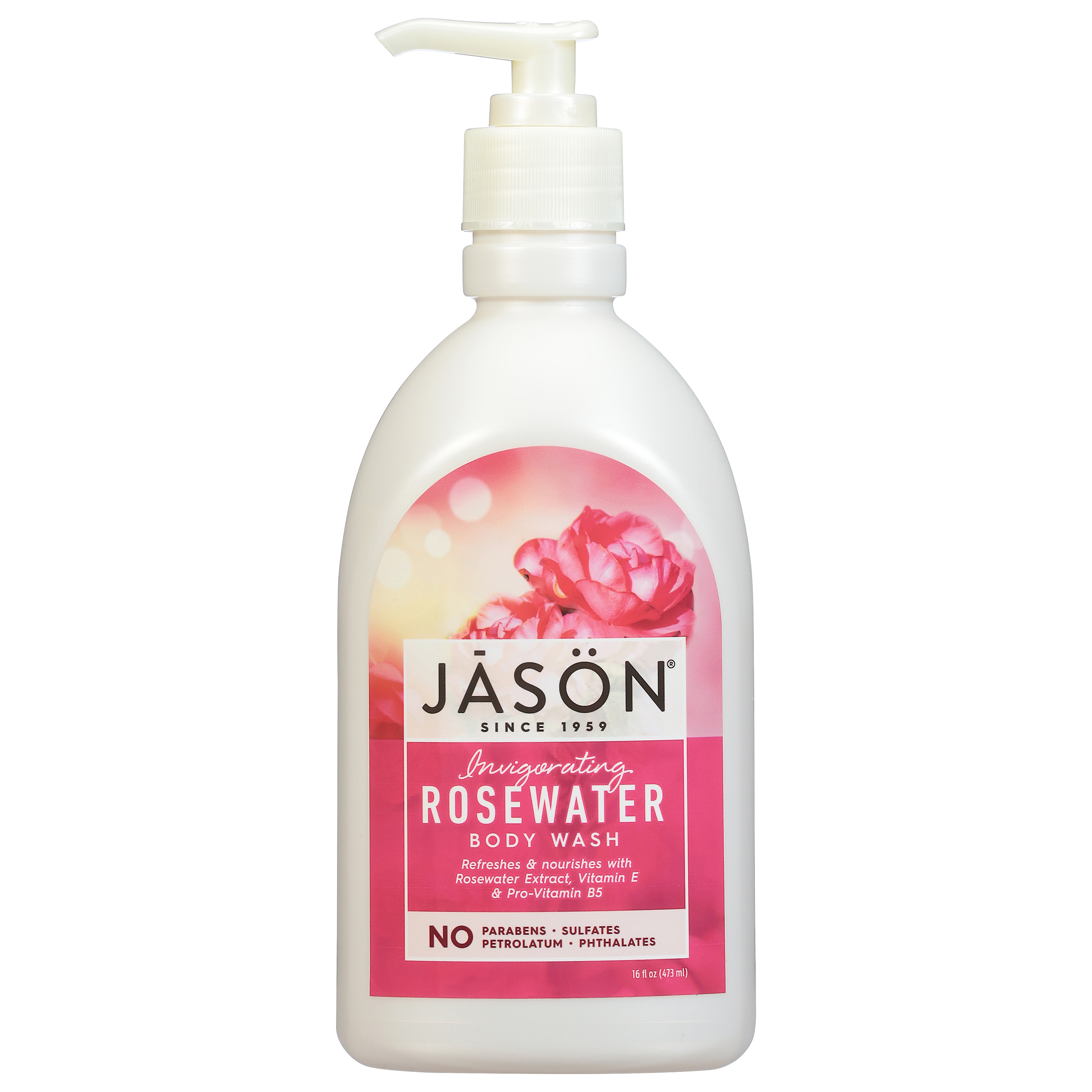 Jason Invigorating Rosewater Body Wash