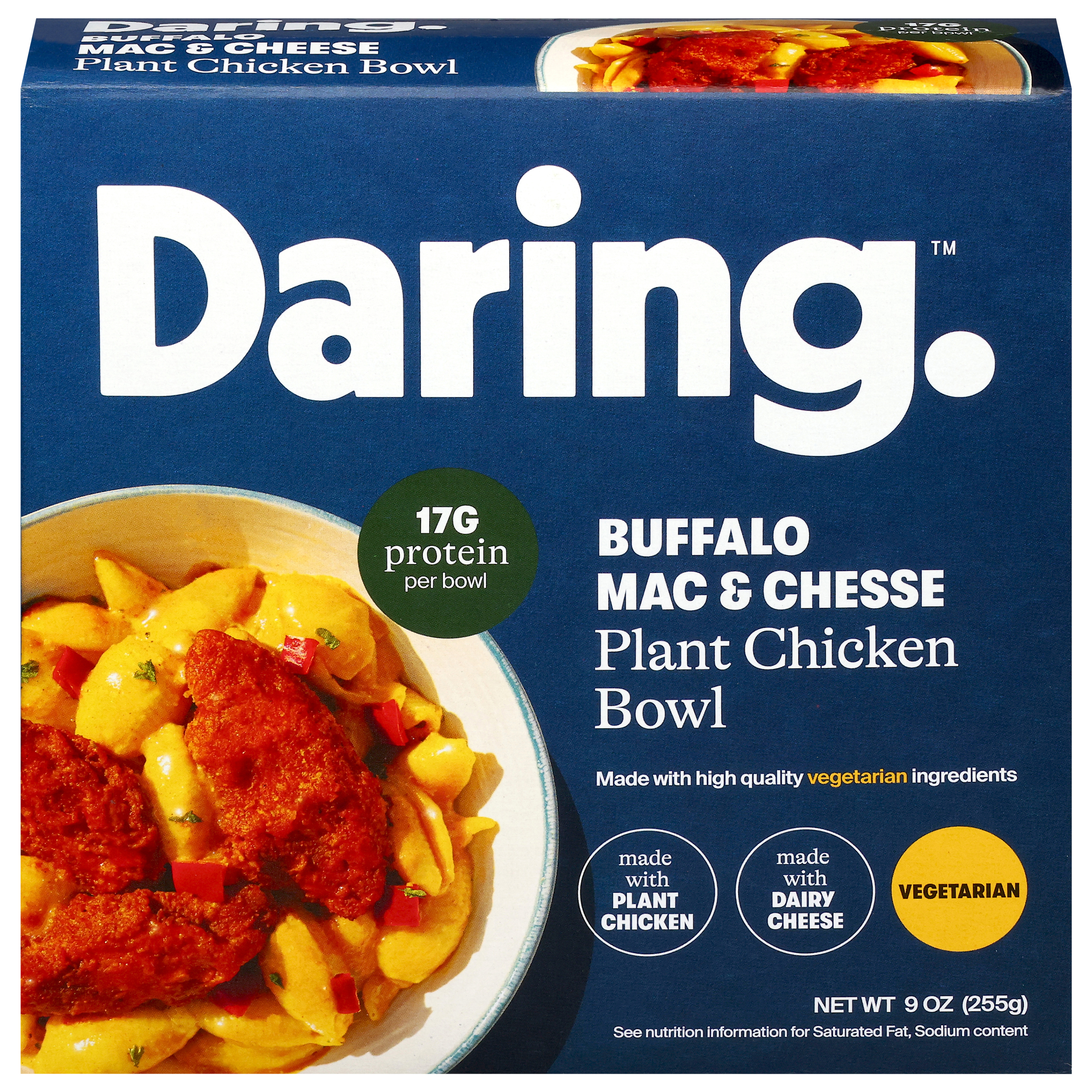 Daring Buffalo Mac & Cheese Plant Chicken Bowl