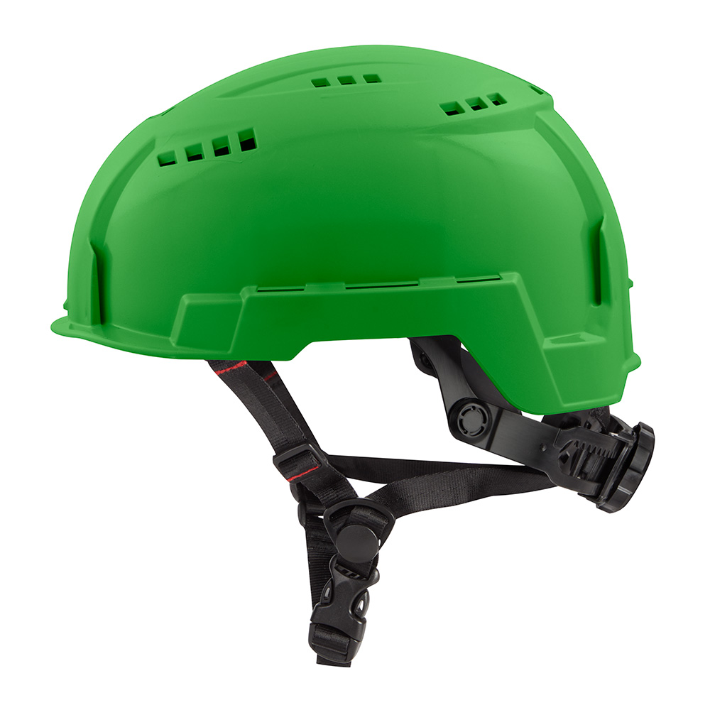 Green Vented Helmet Type 2 Class C