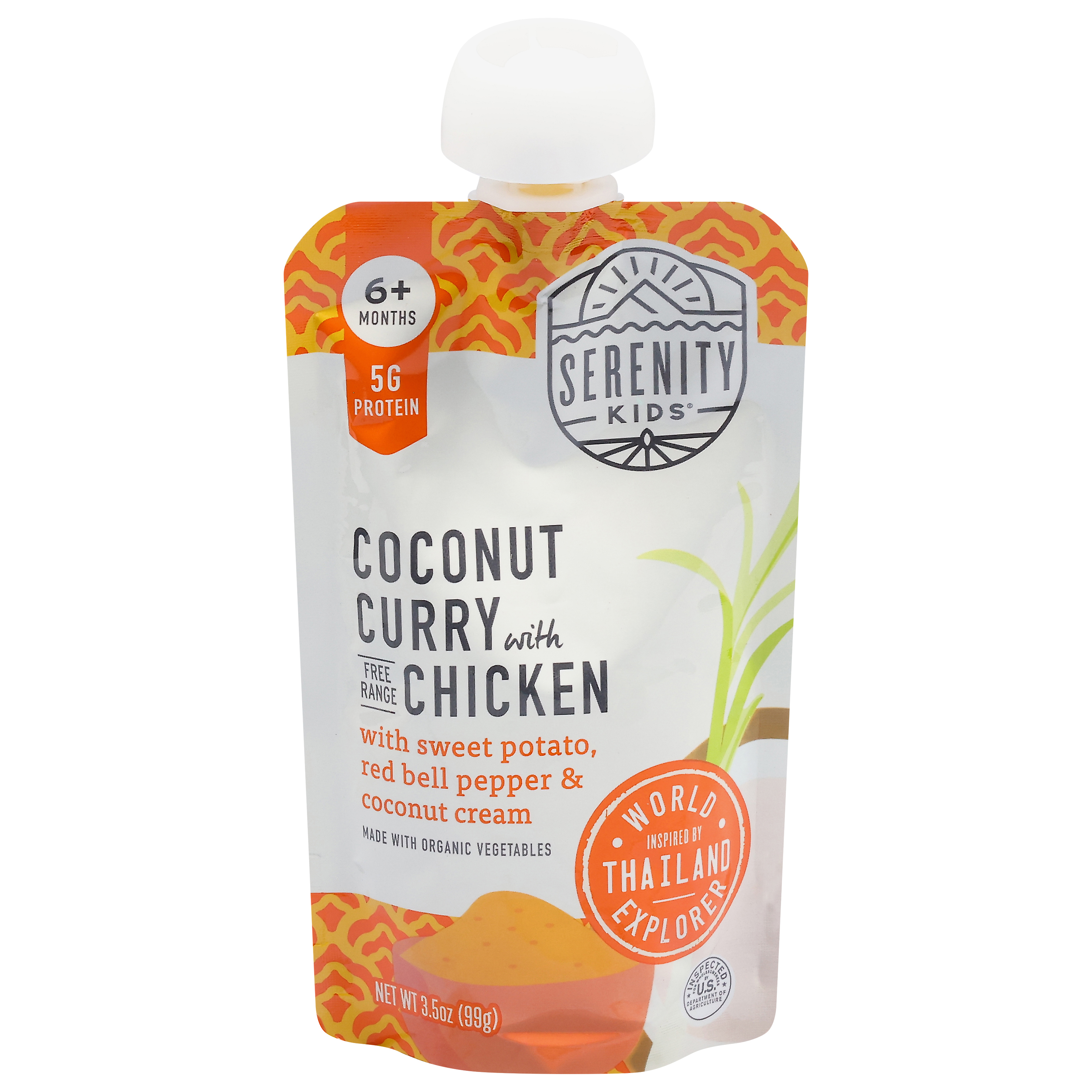 Serenity Kids 6+ Months Coconut Curry with Free Range Chicken