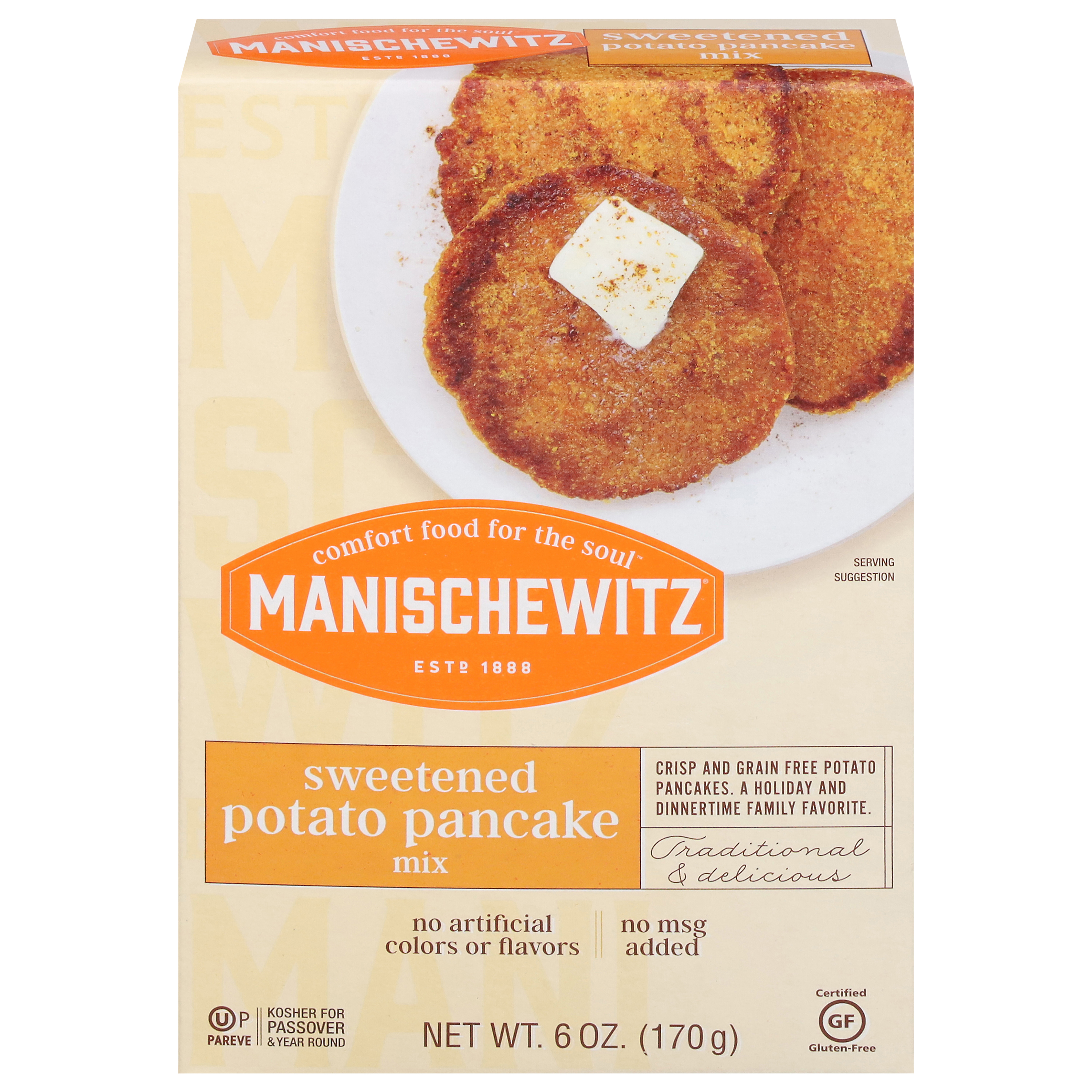 Manischewitz Sweetened Potato Pancake Mix