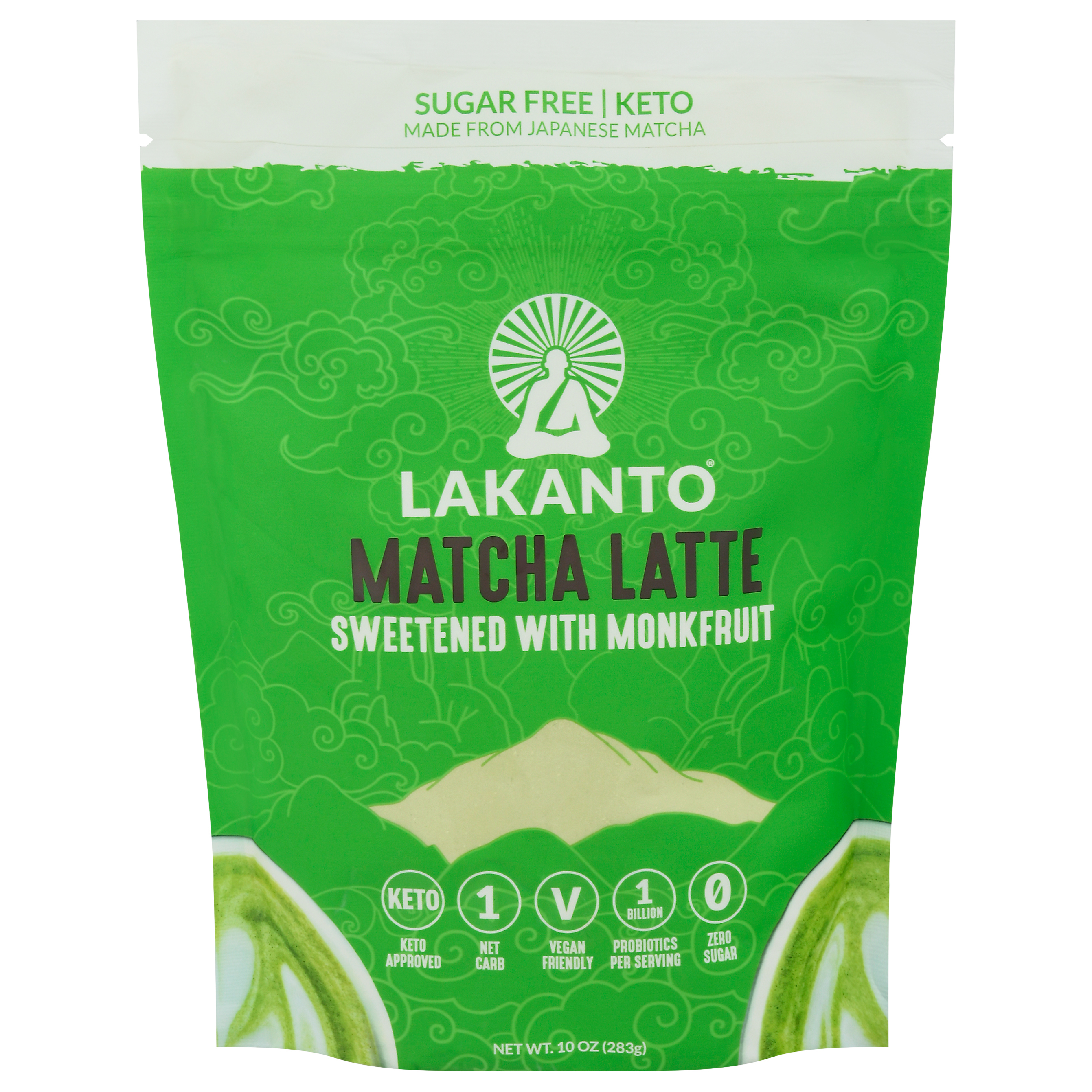 Lakanto Matcha Latte Sweetened with Monkfruit