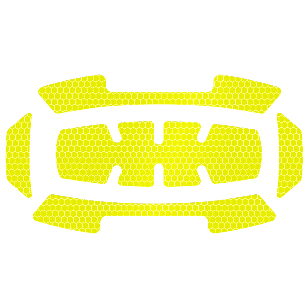 5PC BOLT Reflective Sticker Set - Yellow