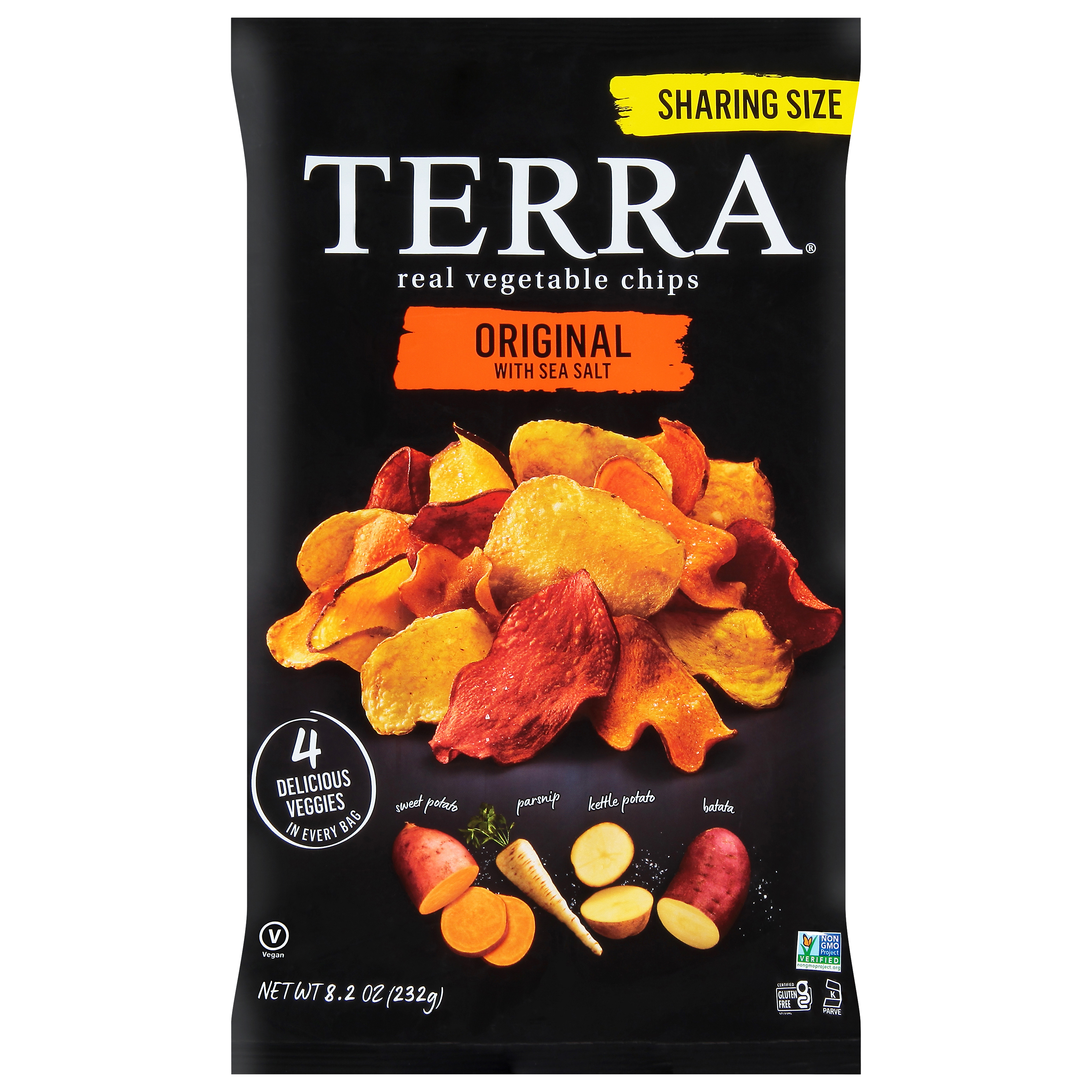 Terra Real Original with Sea Salt Vegetable Chips Sharing Size