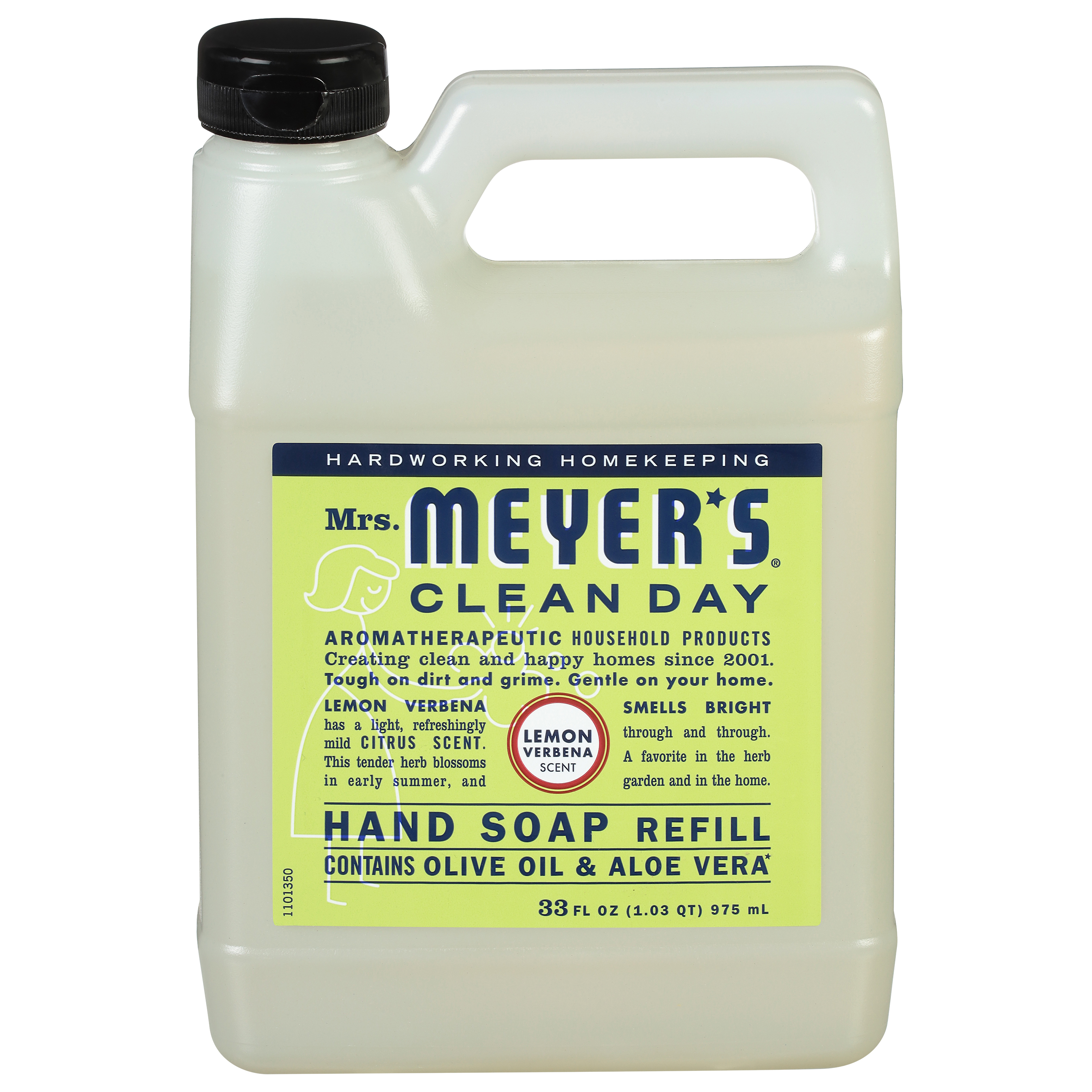 Mrs. Meyer's Clean Day Lemon Verbana Scent Hand Soap Refill
