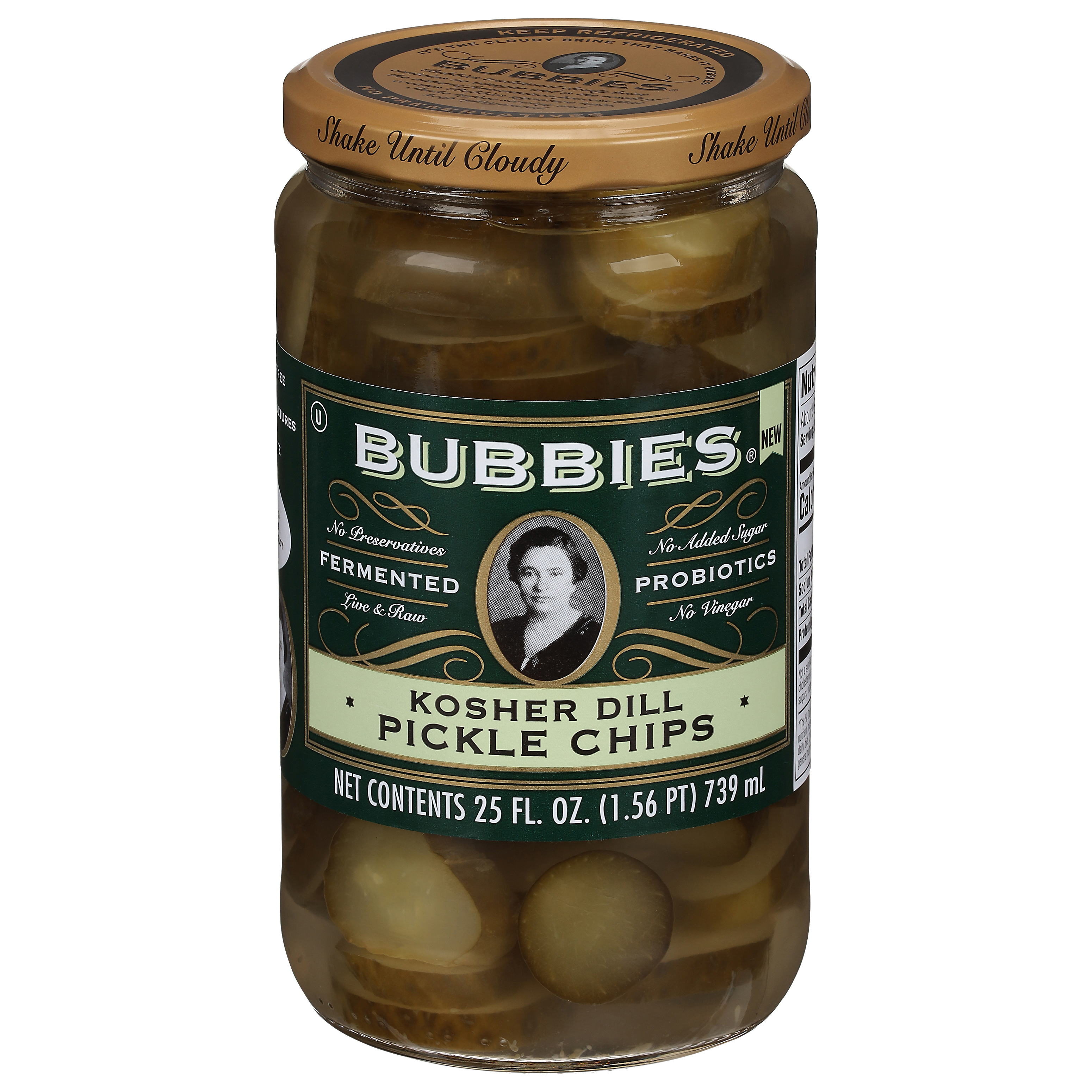 Bubbies Kosher Dill Pickle Chips