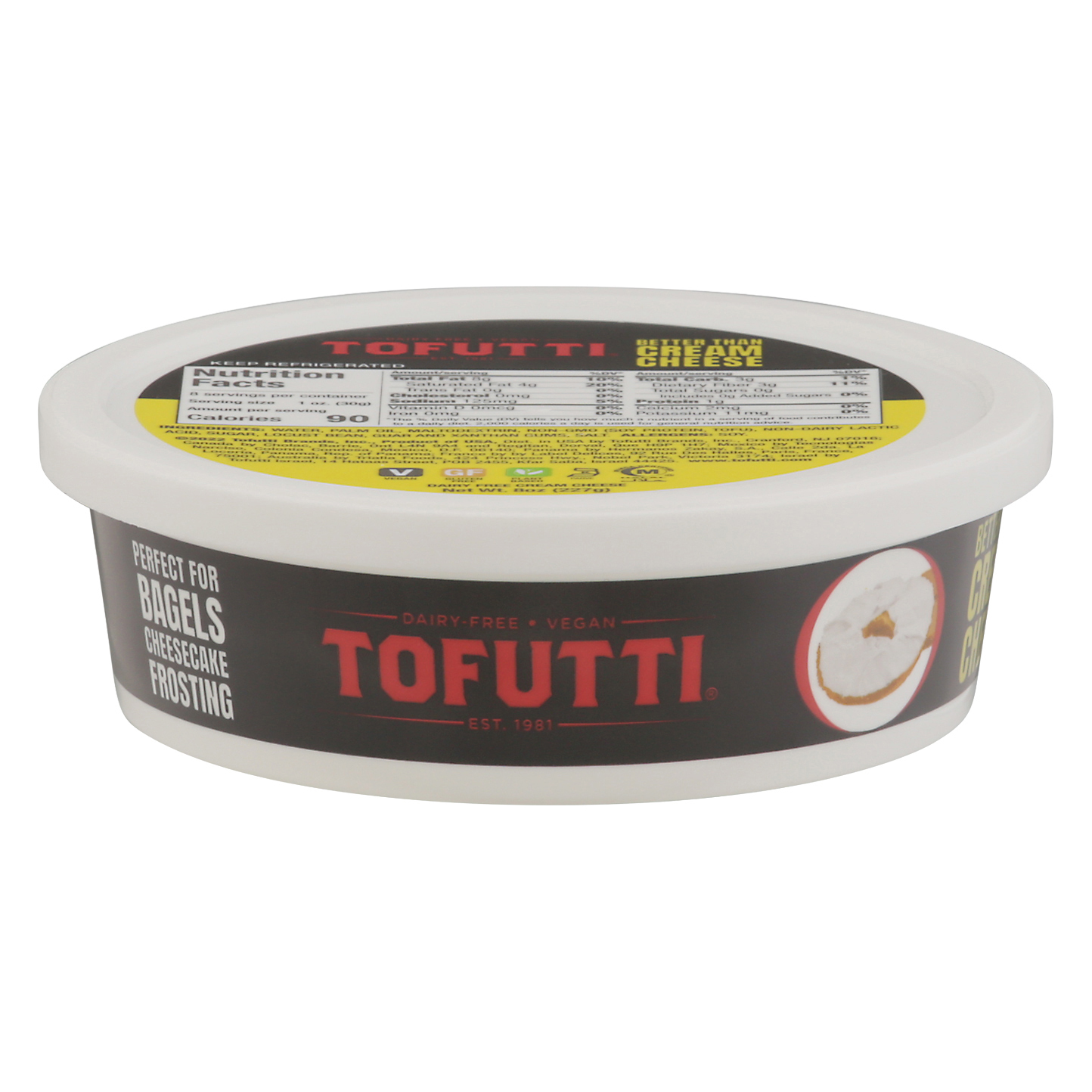 Tofutti Dairy Free Cream Cheese