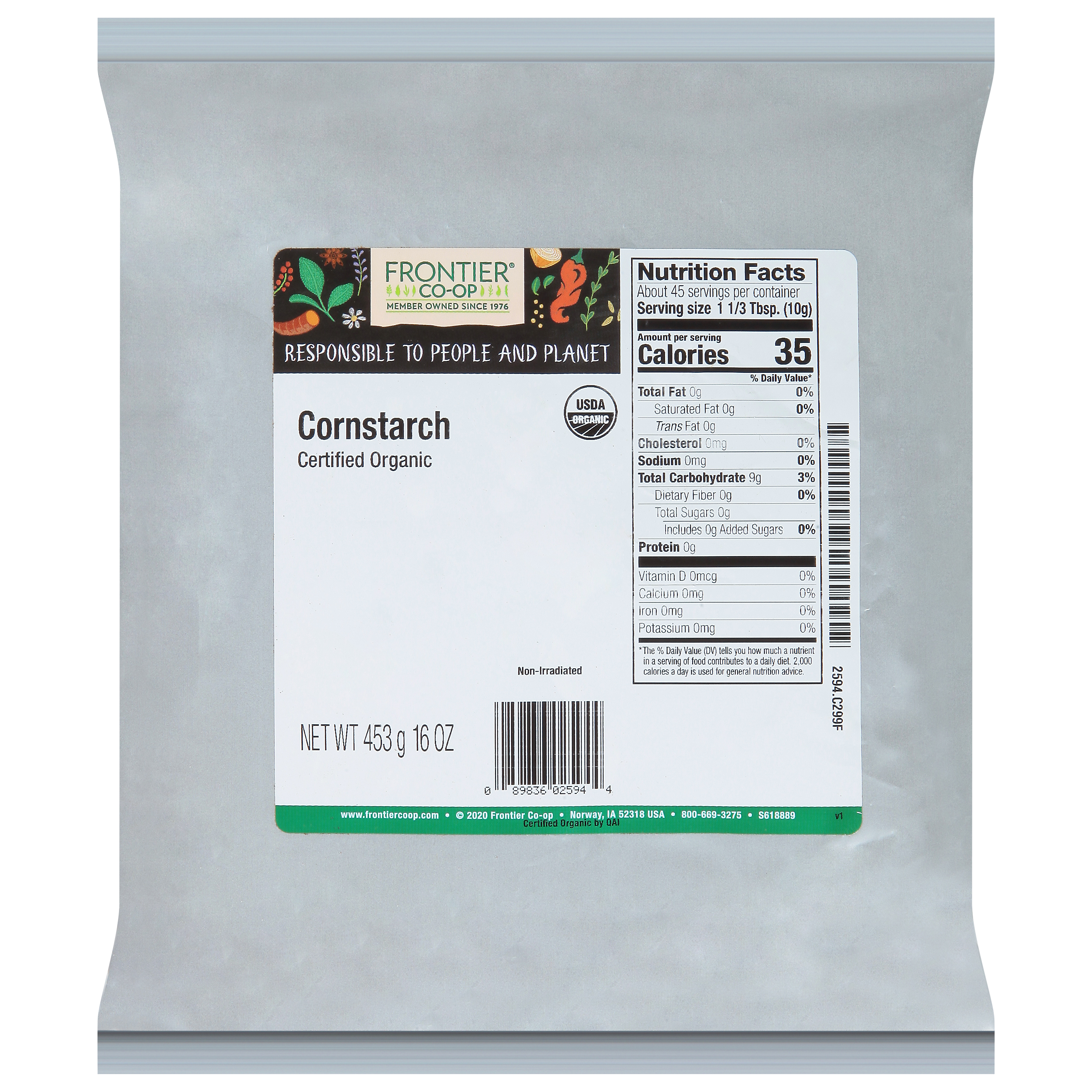 Frontier Co-op Cornstarch